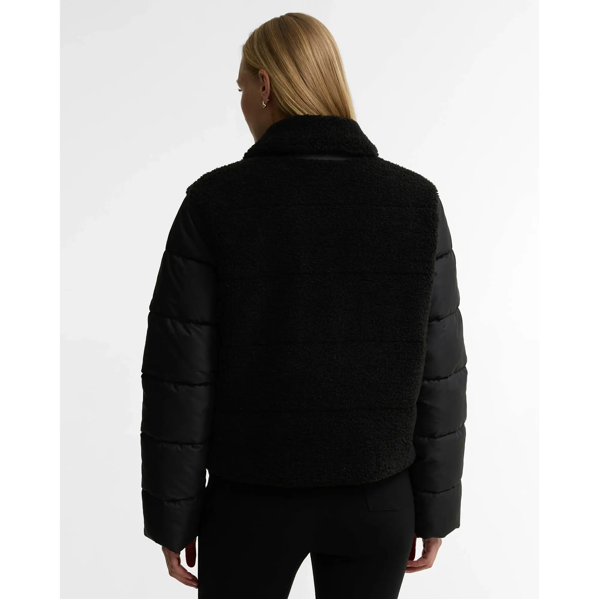 Product image 4 of 6 of Barbour International Women's Luna Fleece Quilted Jacket - Black