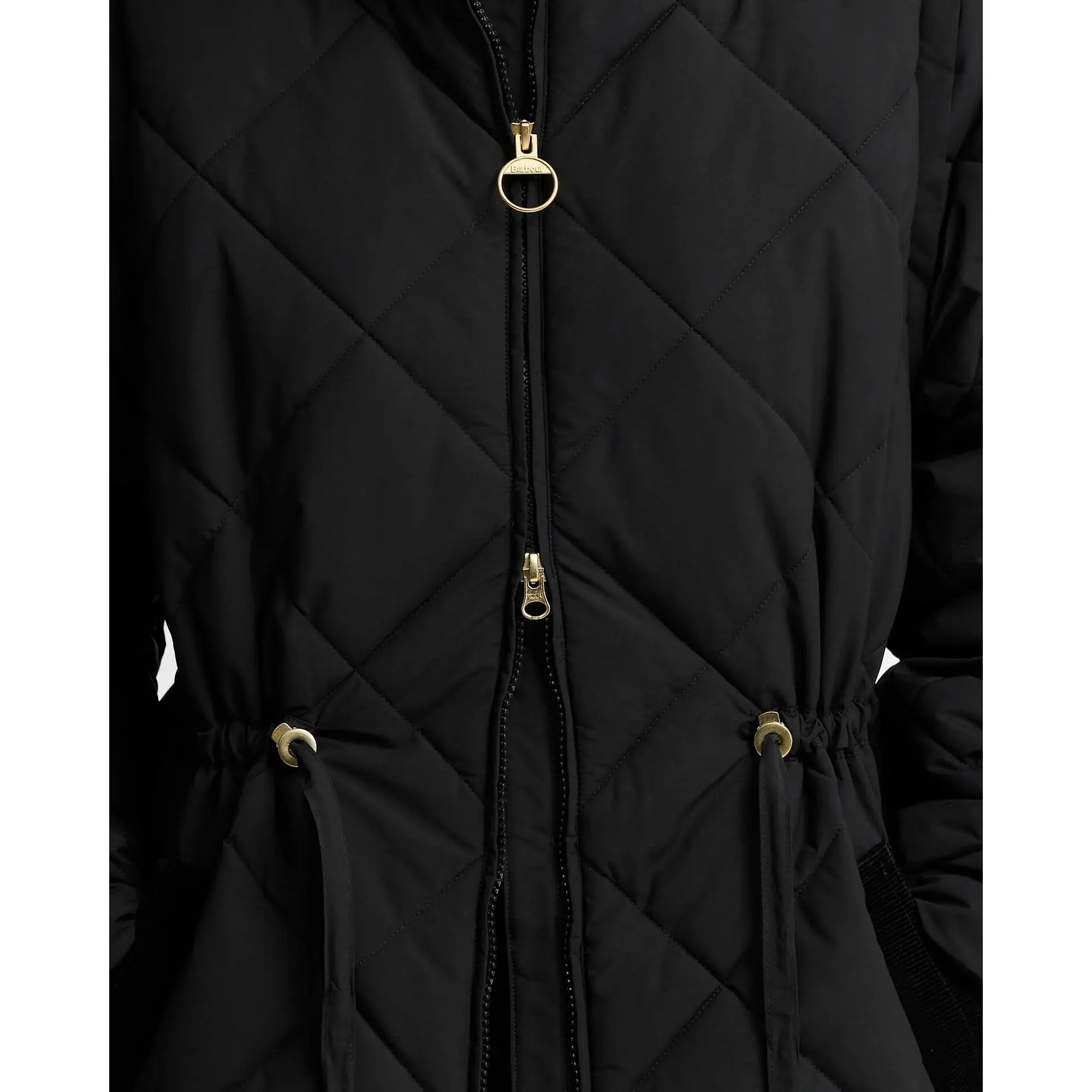 Product image 6 of 7 of Barbour Women's Tanfield Puffer Jacket - Black / Ancient