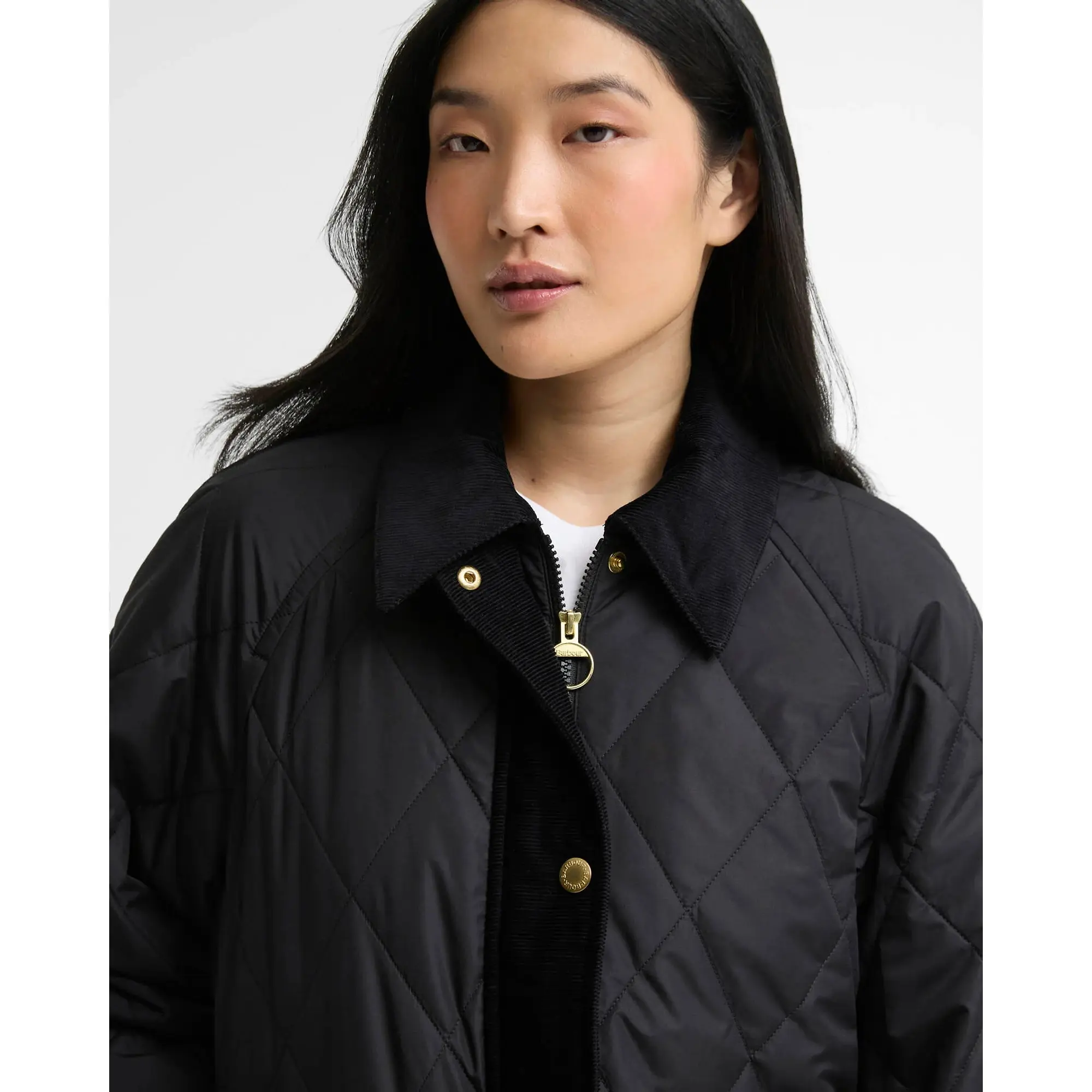 Product image 4 of 5 of Barbour Women's Kilnwick Quilted Jacket - Black / Ancient