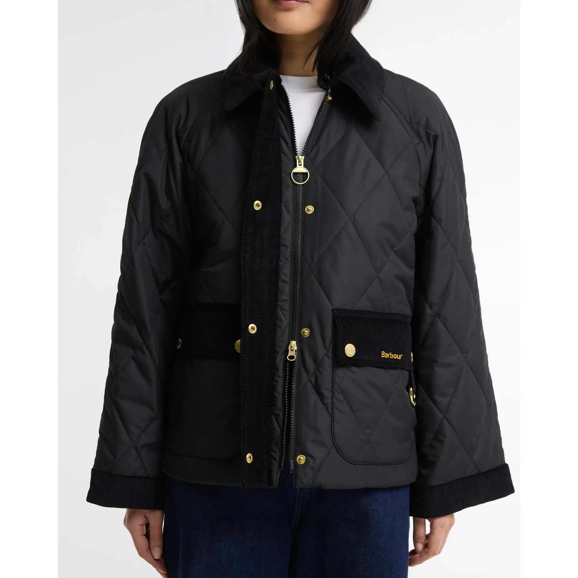 Product image 5 of 5 of Barbour Women's Kilnwick Quilted Jacket - Black / Ancient