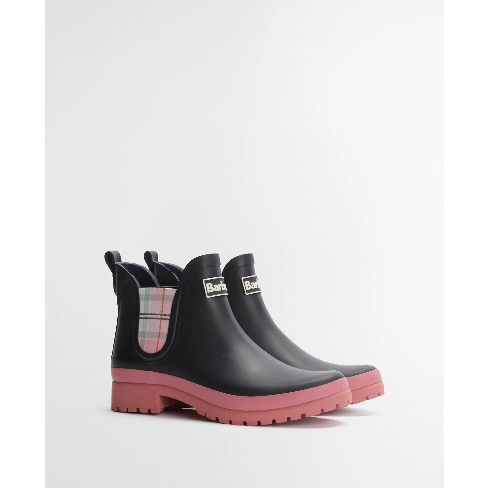 Product image 11 of 11 of Barbour Women's Mallow Chelsea Welly - Navy/Cherry Blossom