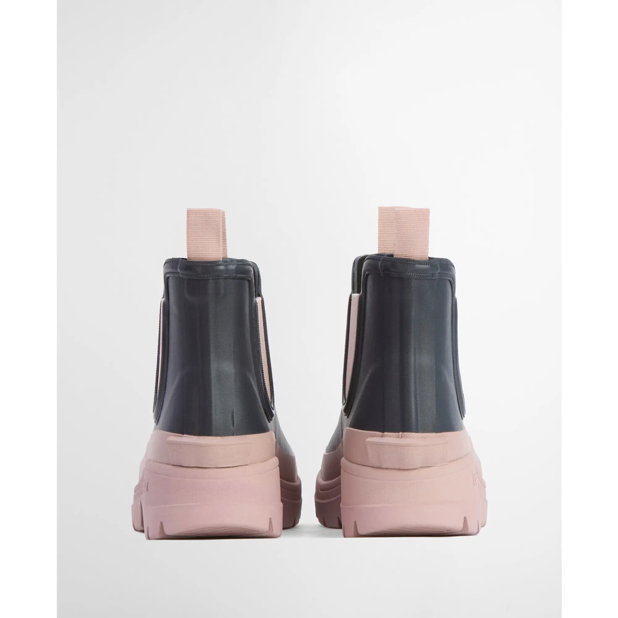 Product image 3 of 13 of Barbour Women's Nimbus Chelsea Wellington Boots - Dusky Grey/Gardenia Pink