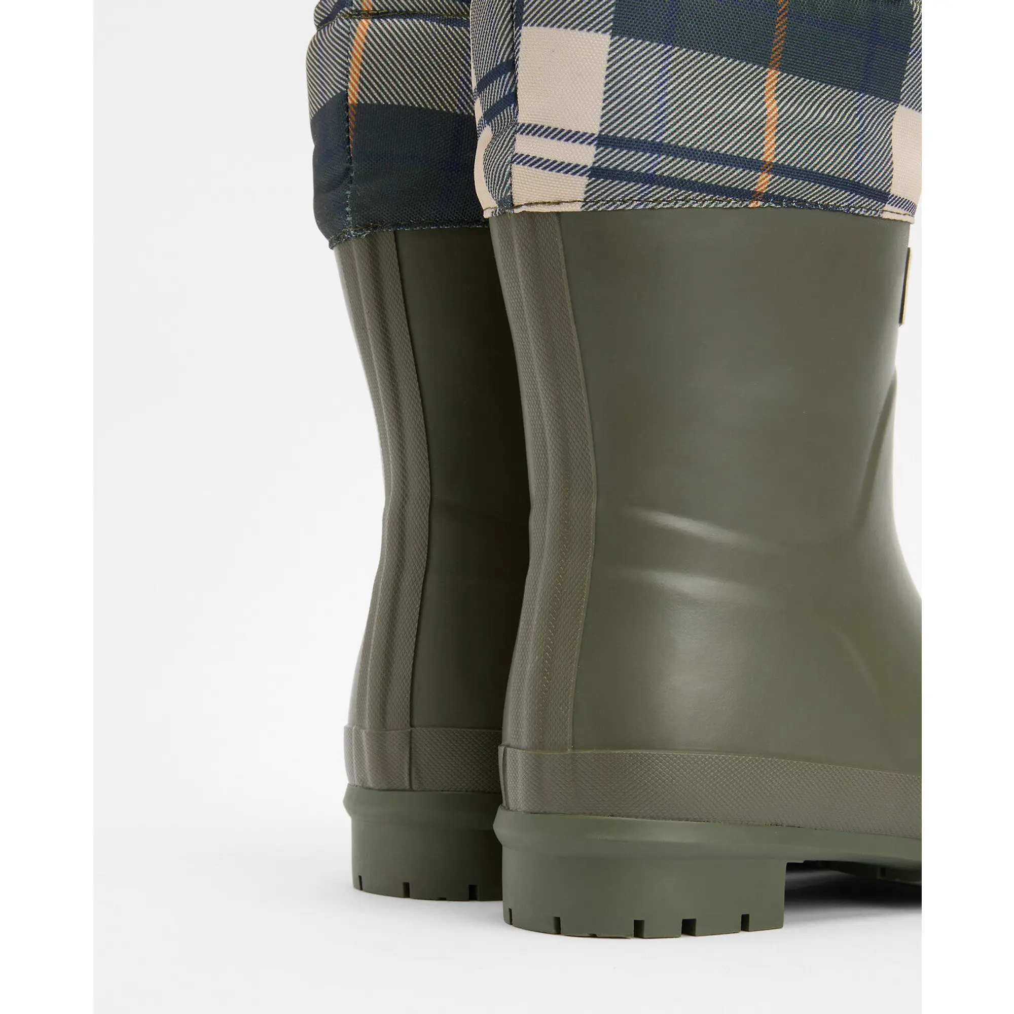 Product image 5 of 10 of Barbour Women's Mowbray Mid Wellington Boots - Olive/Ancient Tartan
