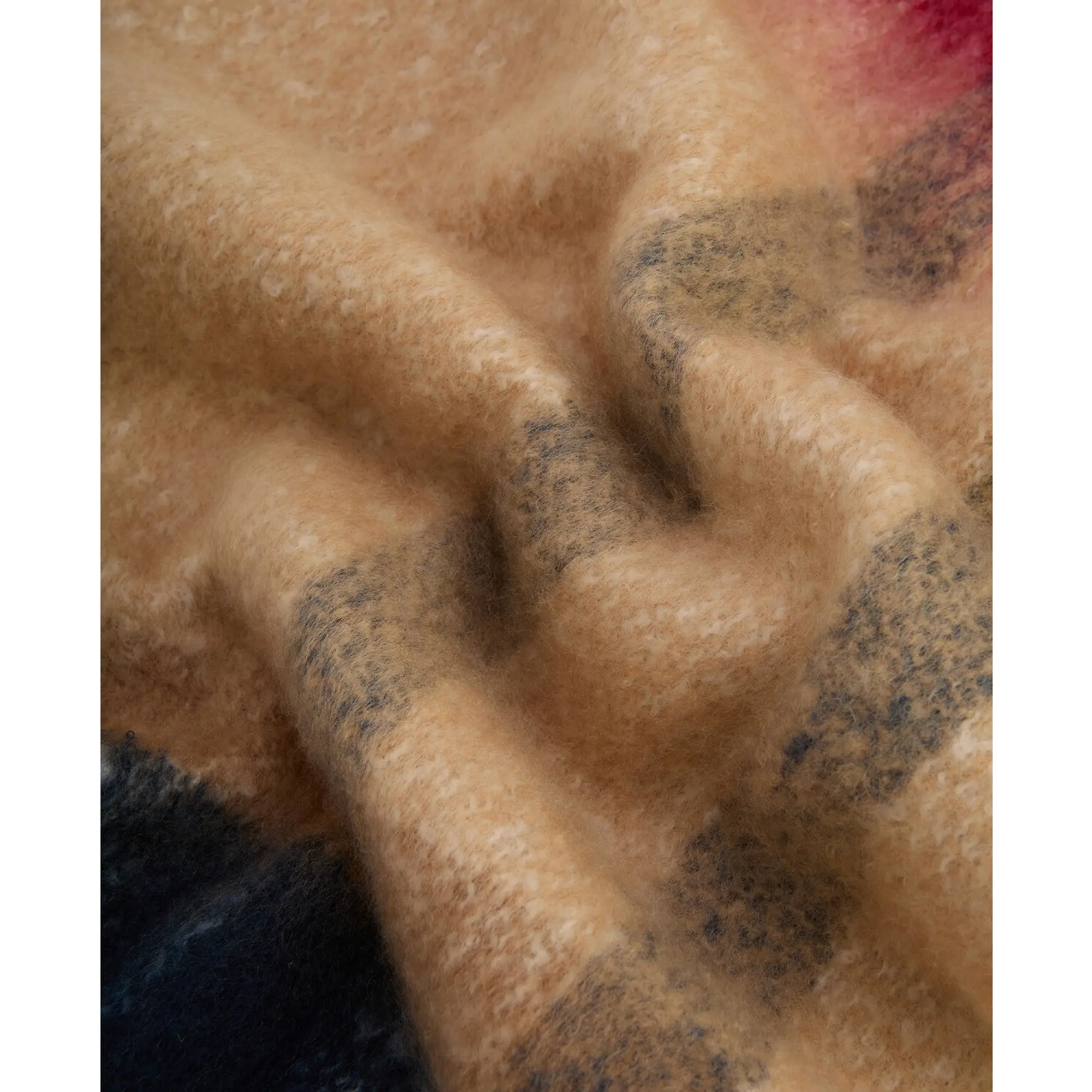 Product image 6 of 6 of Barbour Women's Isla Tartan Boucle Scarf - Hessian Tartan