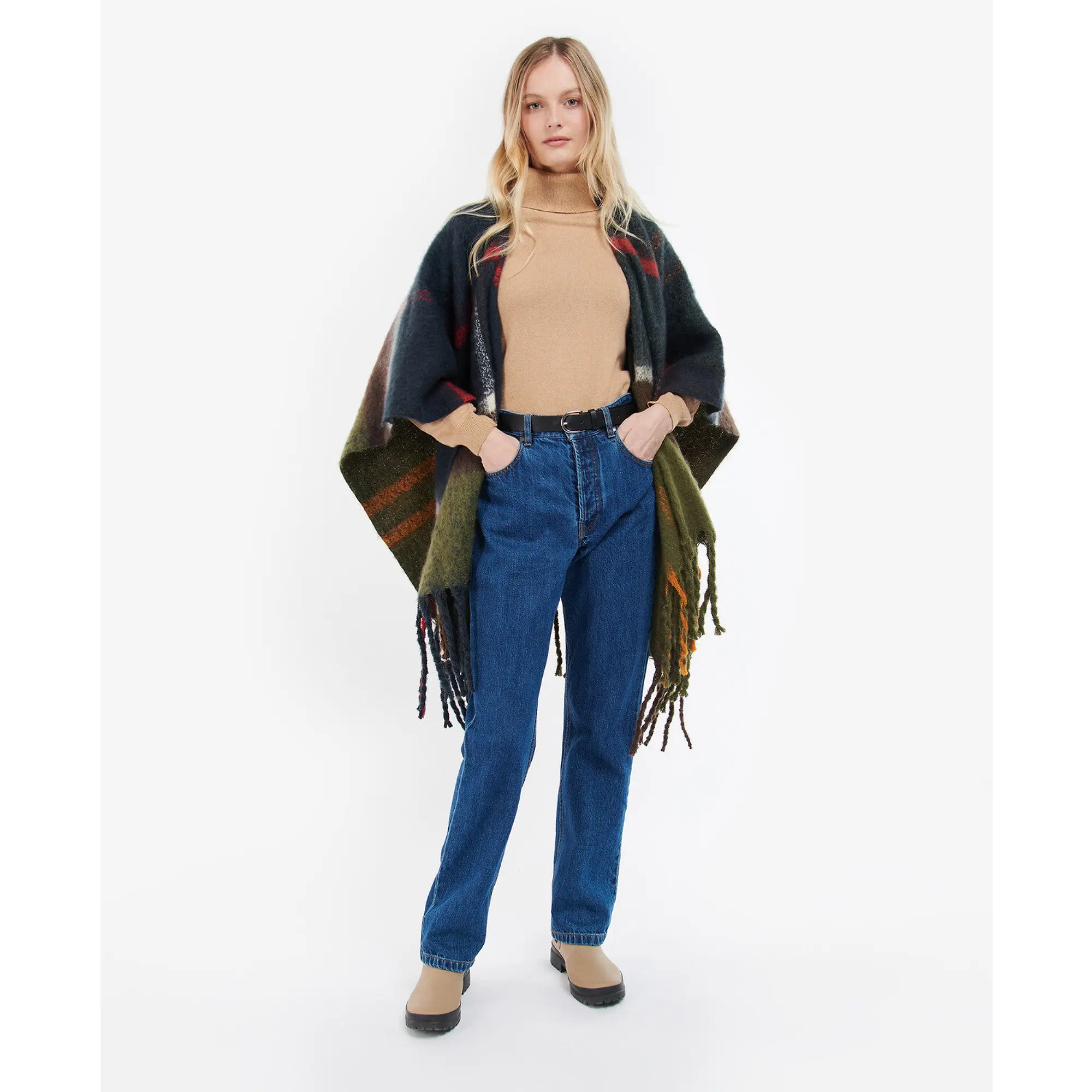 Product image 4 of 7 of Barbour Women's Isla Boucle Serape - Classic