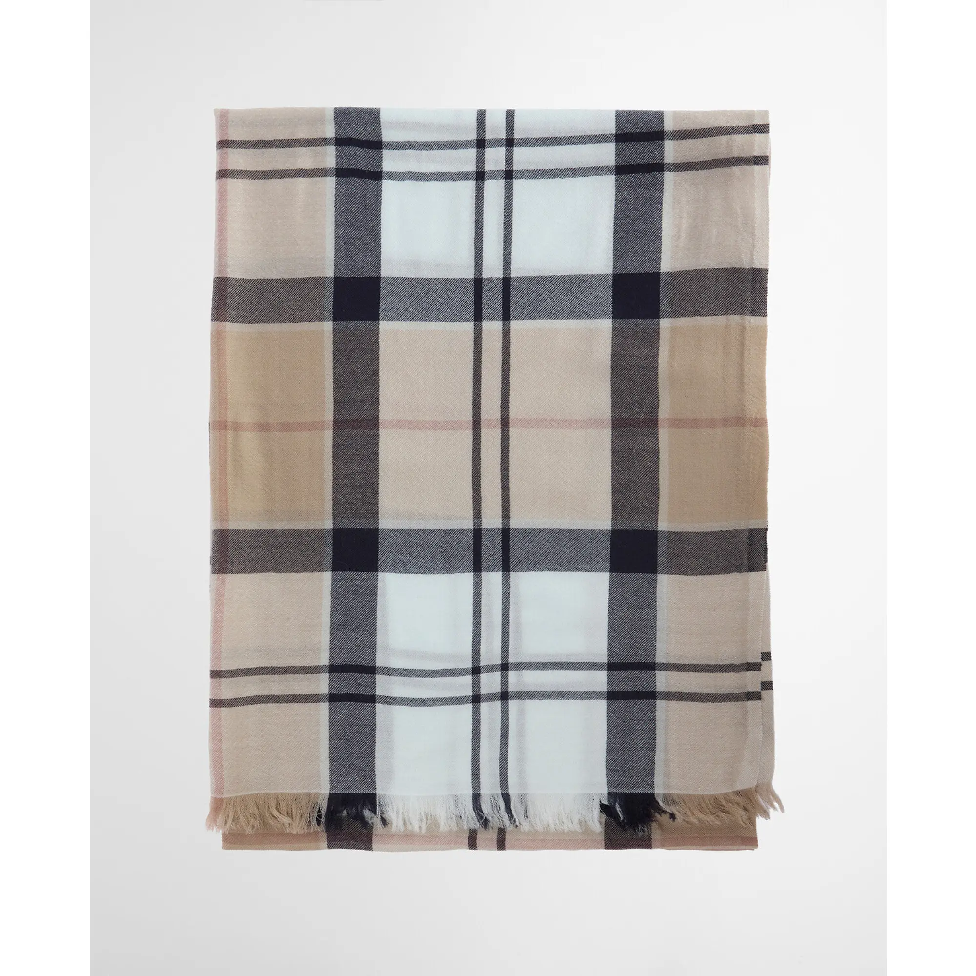 Product image 4 of 7 of Barbour Women's Verona Pashmina Scarf - Rosewood Tartan