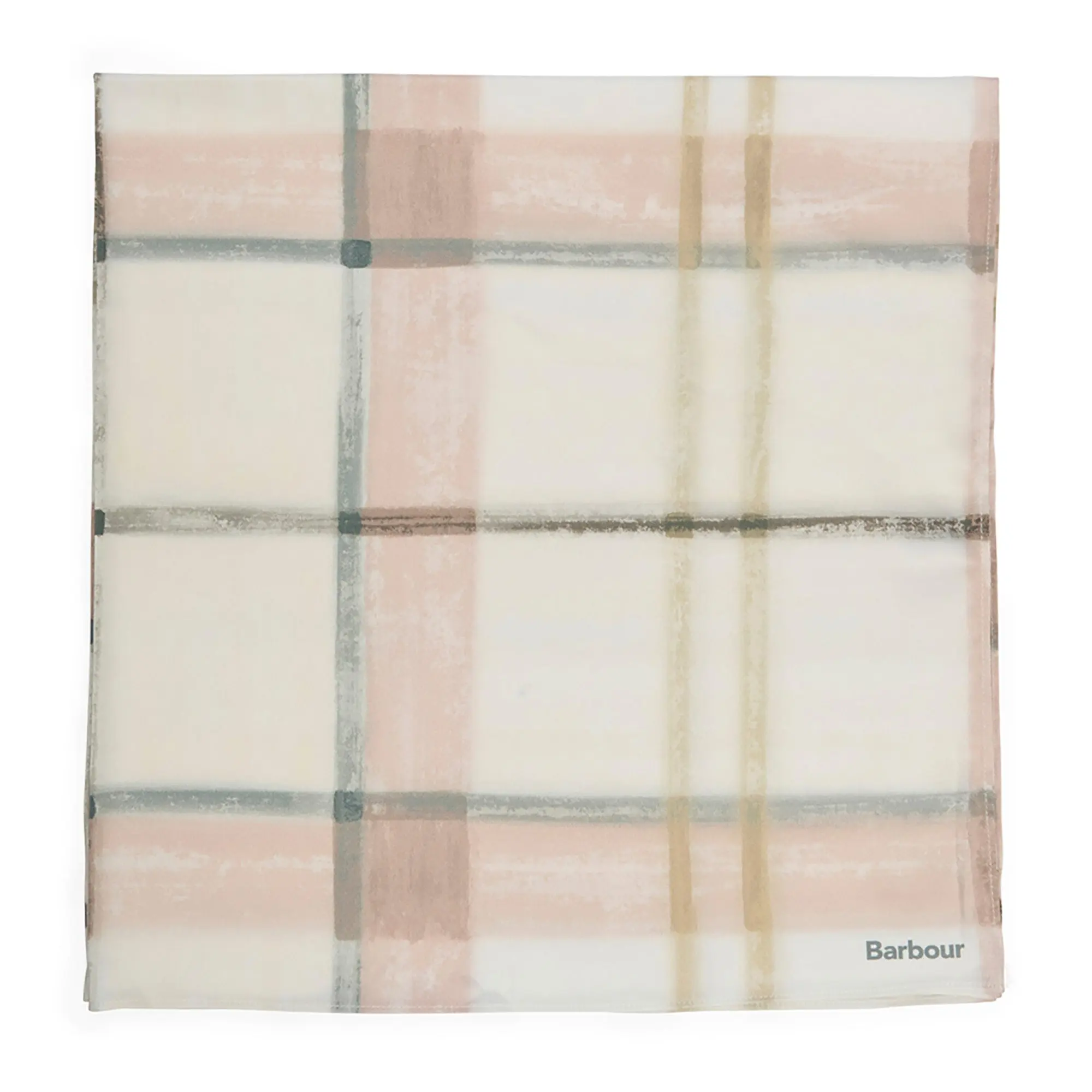 Product image 1 of 7 of Barbour Women's Gianna Head Scarf - Silver Peony Check