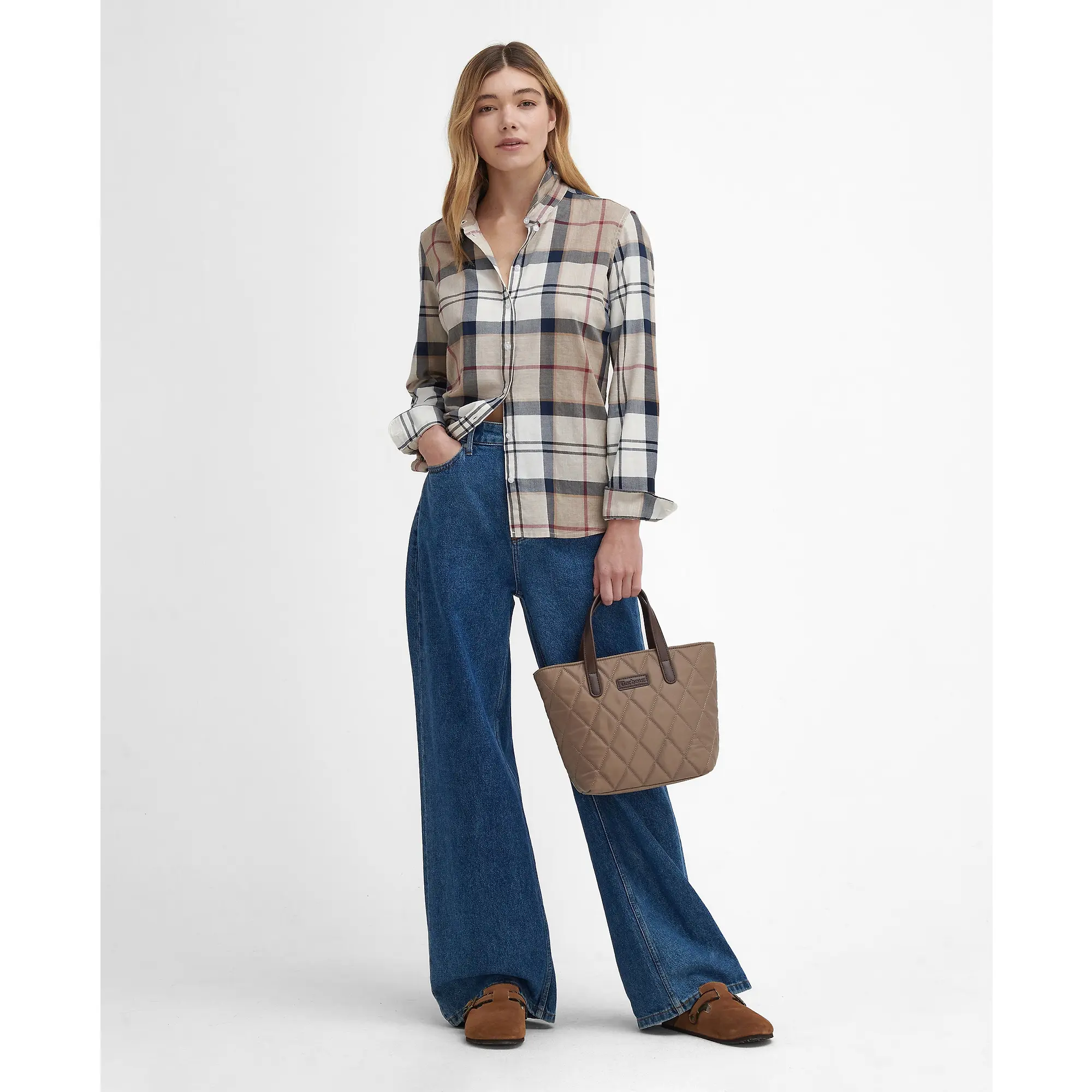 Product image 2 of 7 of Barbour Women's Bredon Regular Shirt - Hessian