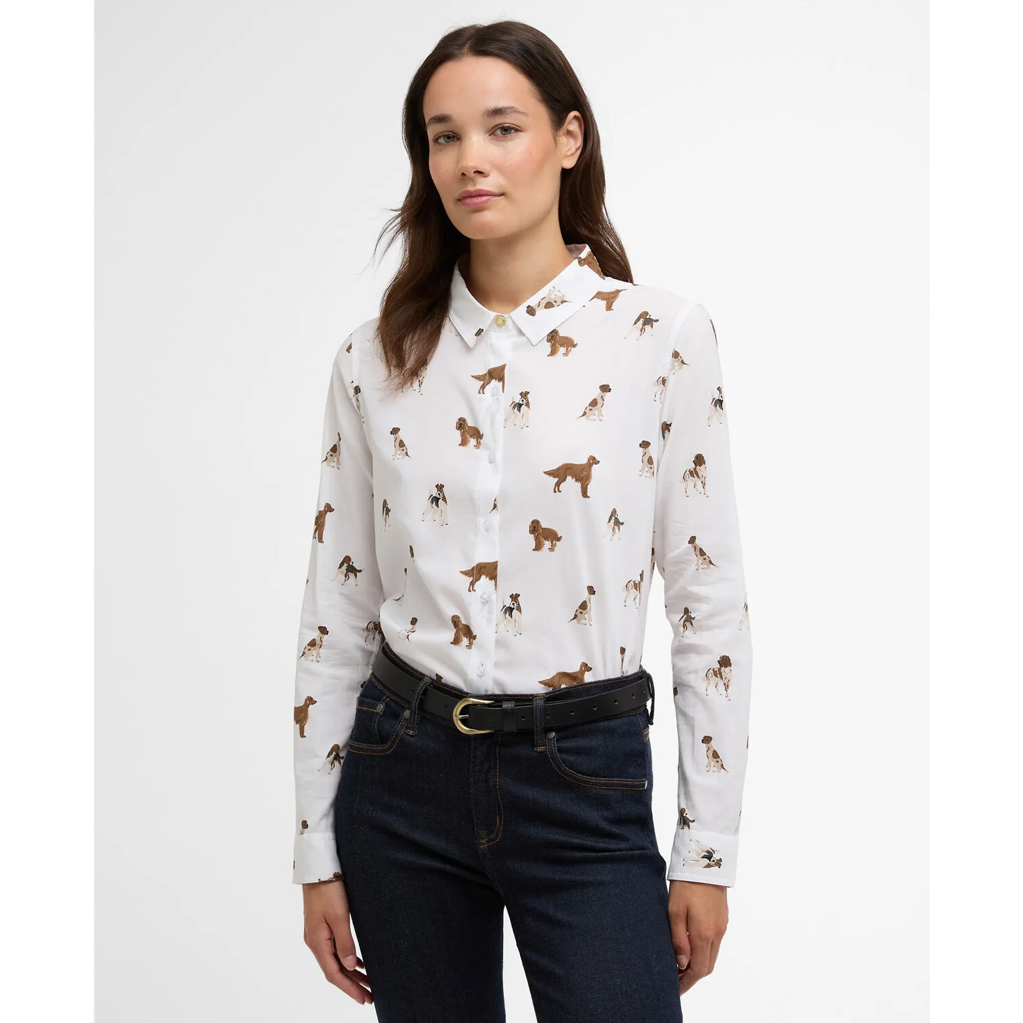 Product image 2 of 7 of Barbour Women's Safari Shirt - Multi Dog Print