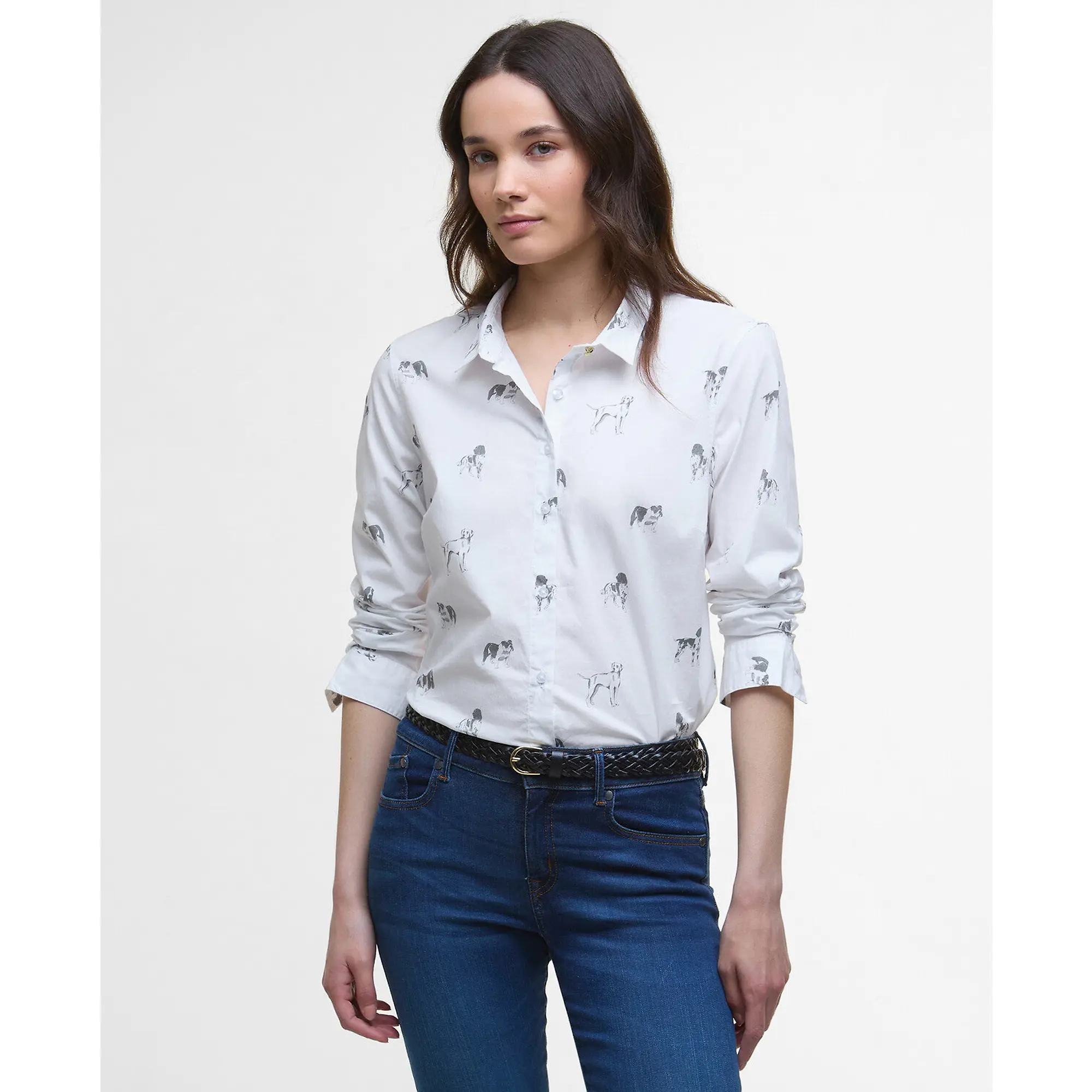 Product image 2 of 6 of Barbour Women's Brambles Shirt - Dog Print