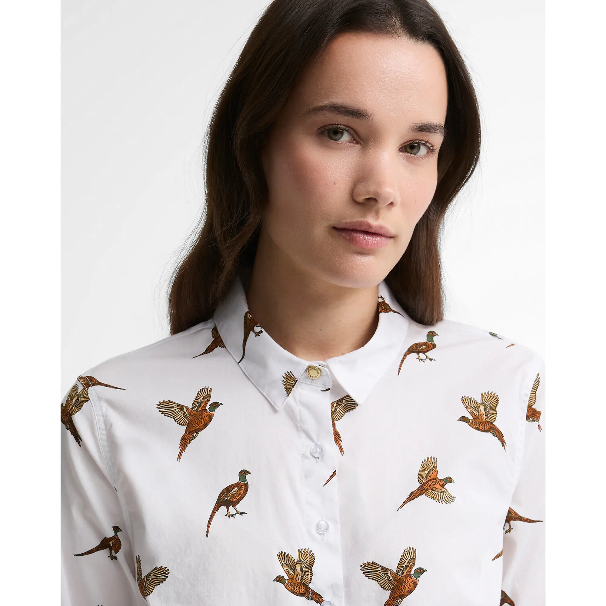 Product image 5 of 6 of Barbour Women's Brambles Shirt - Multi Bird
