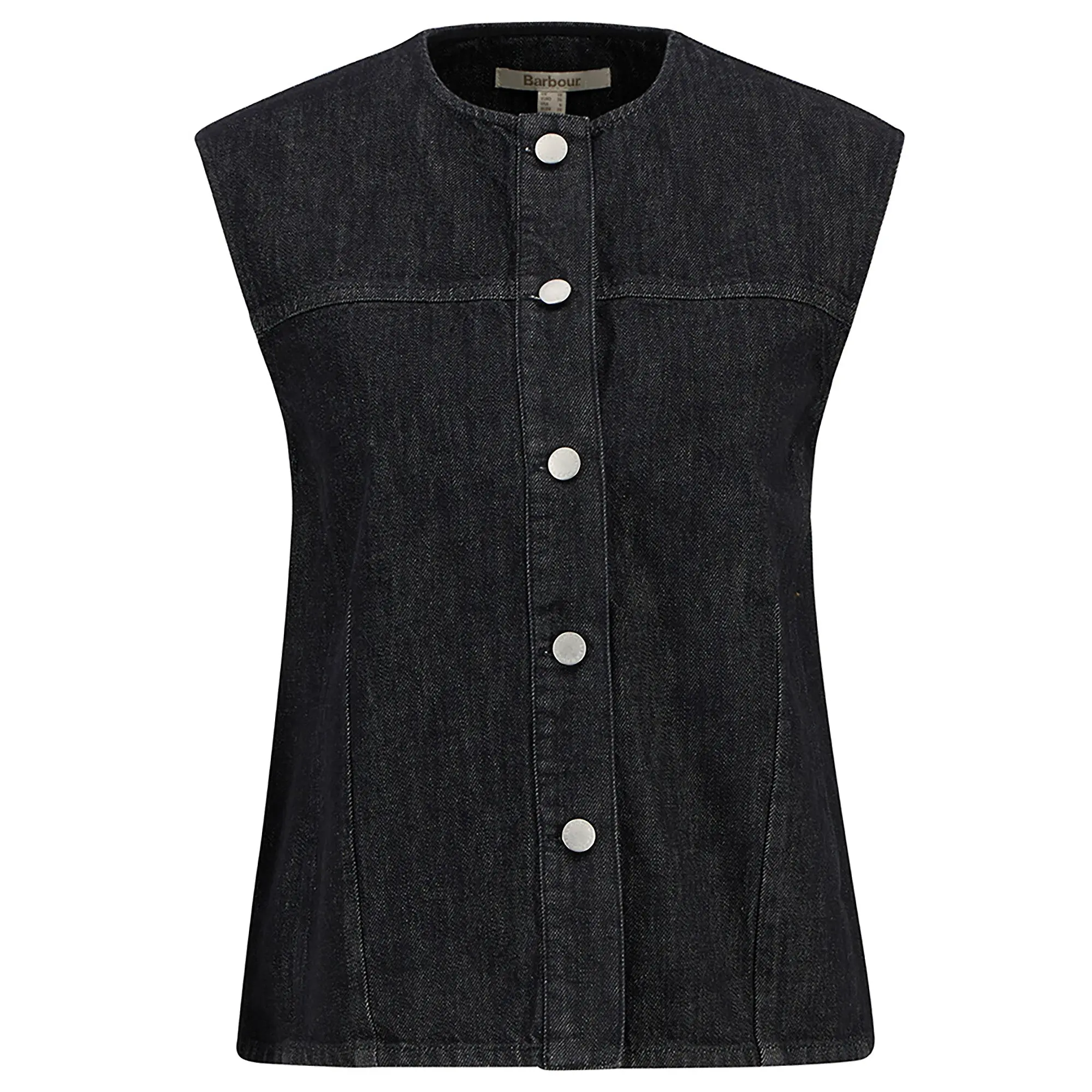 Product image 1 of 6 of Barbour Women's Myra Denim Shirt - Black Denim