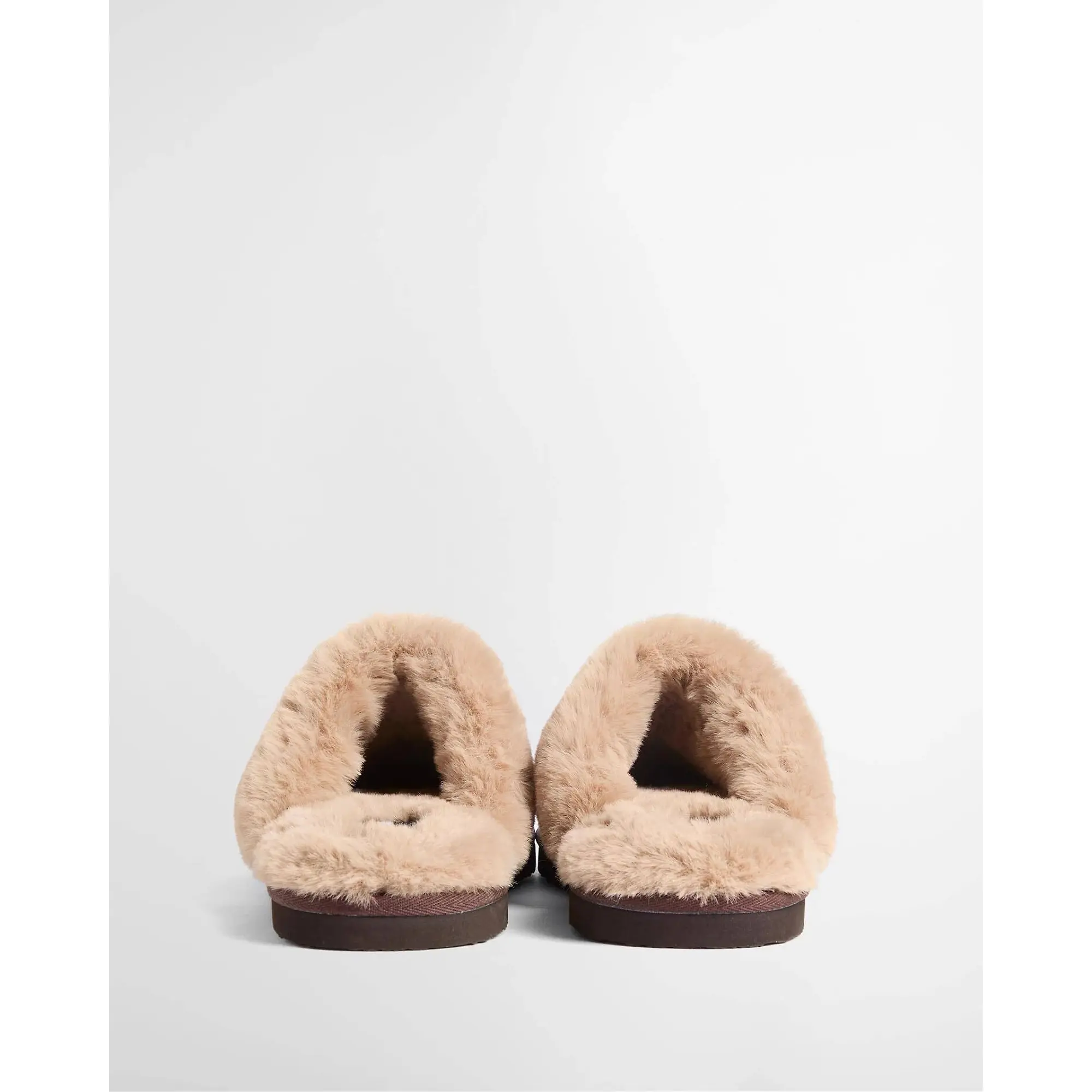 Product image 4 of 5 of Barbour Women's Claudia Tartan Mule Slippers - Light Birchwood Dress Tartan