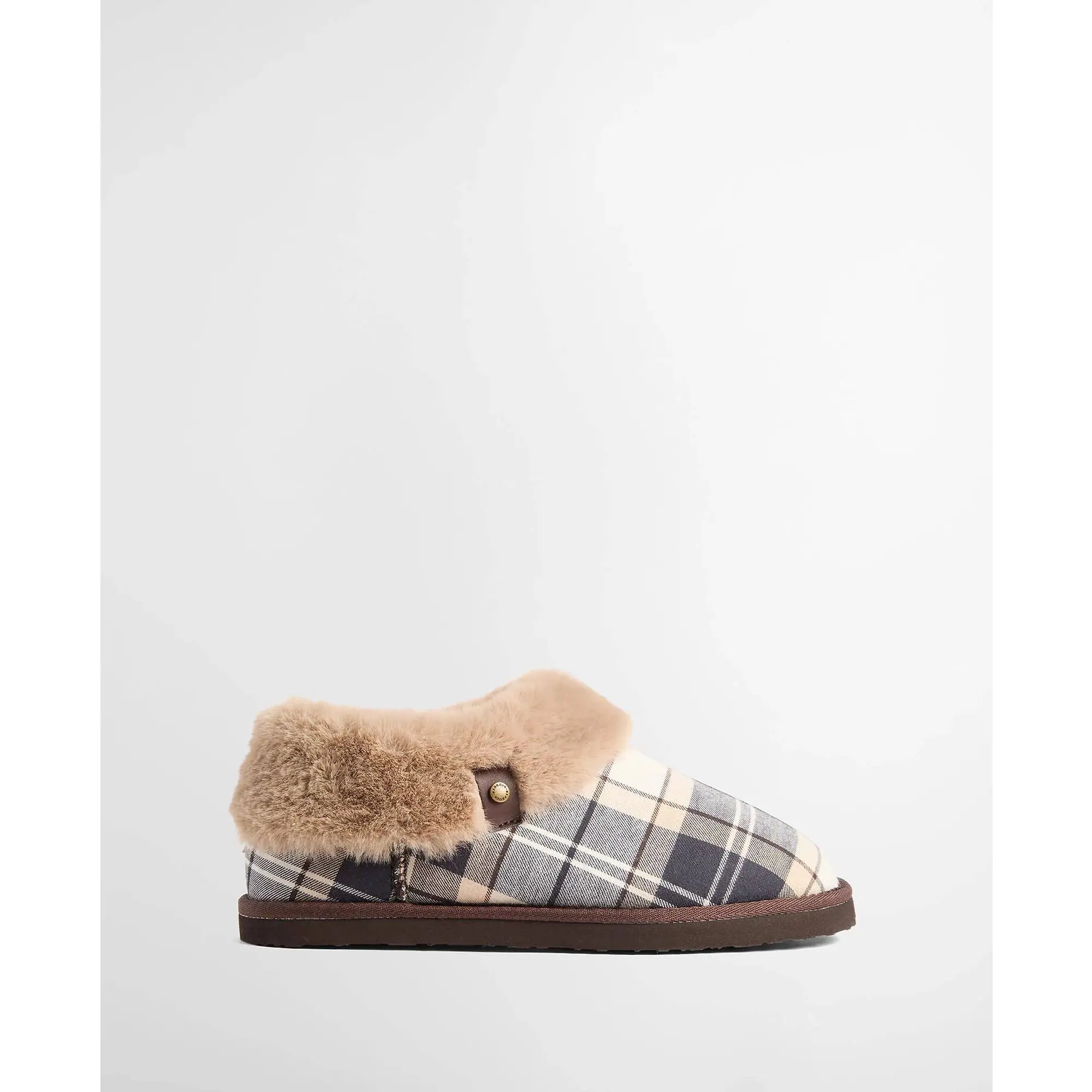Product image 3 of 5 of Barbour Women's Eloise Tartan Slipper Boots - Lt Birchwood Dress Tartan
