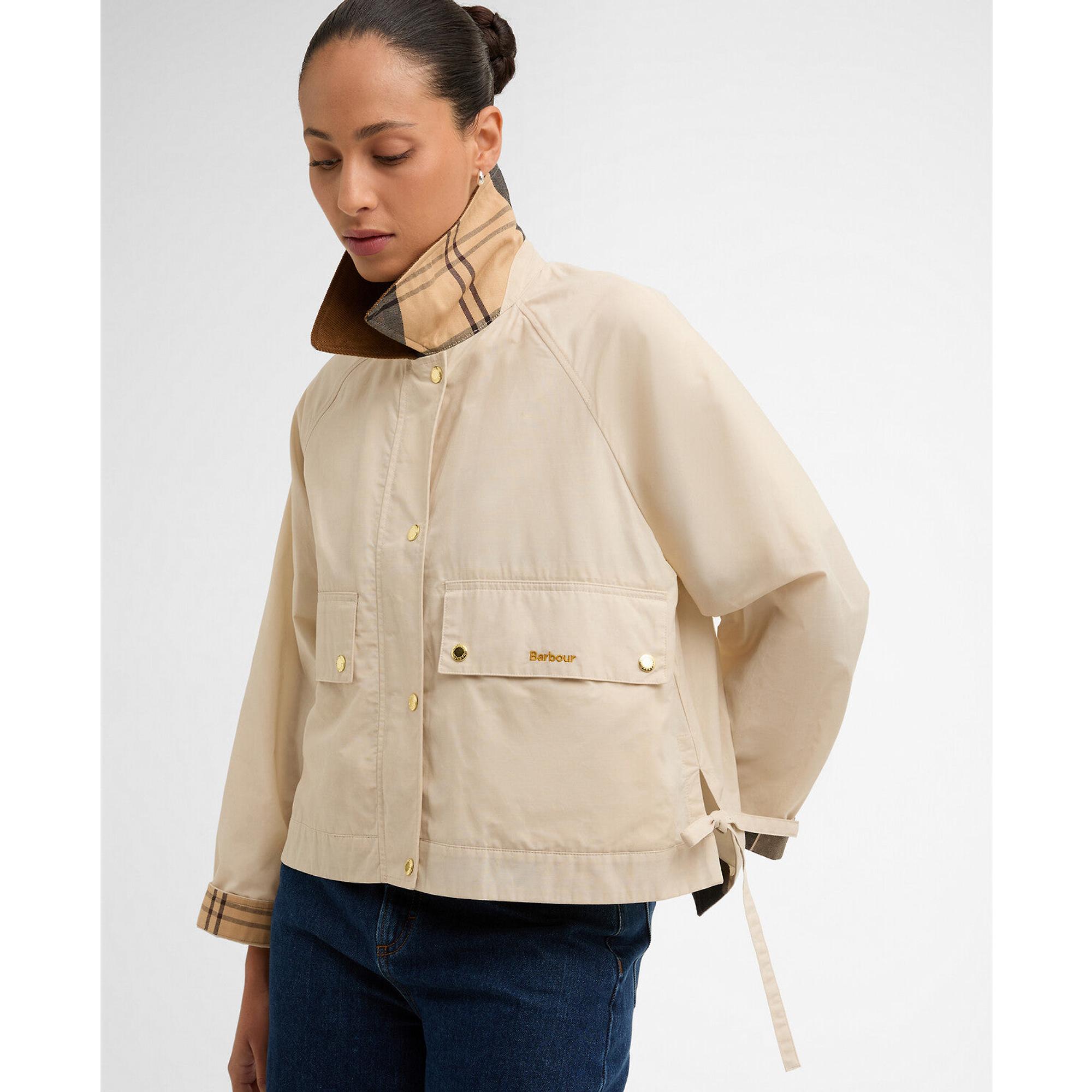 Barbour Women's Medland Showerproof Jacket - Jasmine/Dress