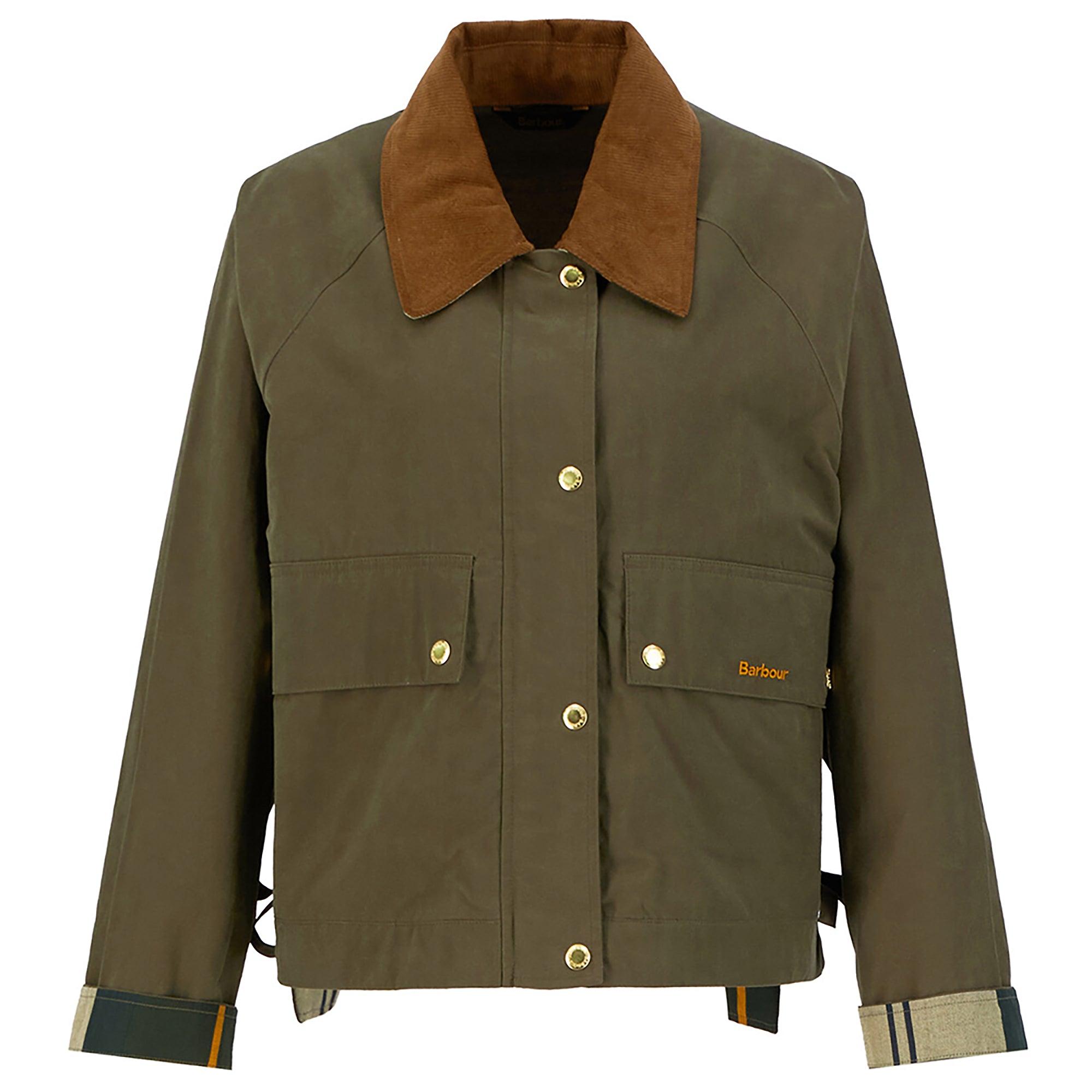 Barbour Women's Medland Showerproof Jacket - Ivy Green/Ancient