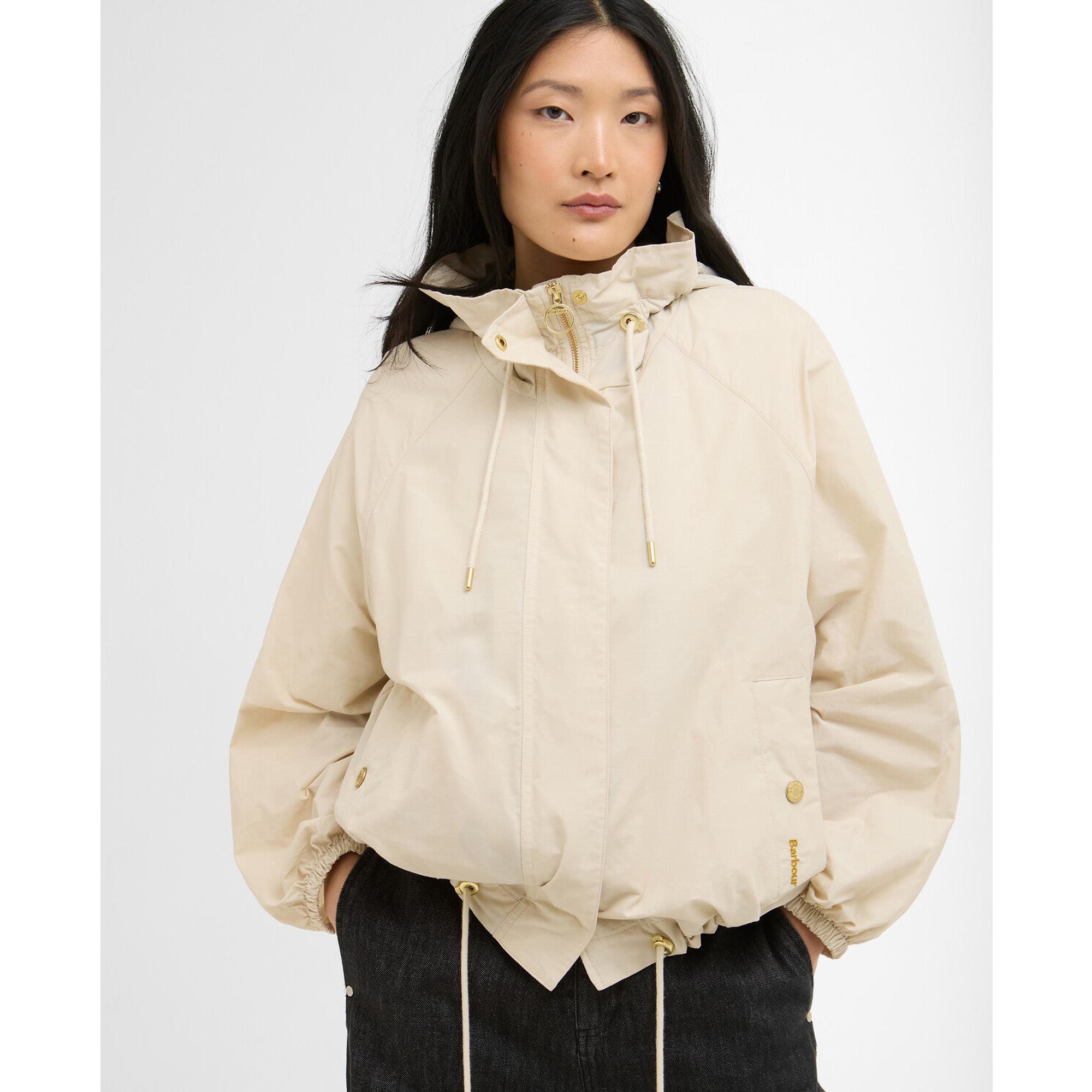 Barbour Women's Hawkridge Showerproof Jacket - Jasmine/Dress
