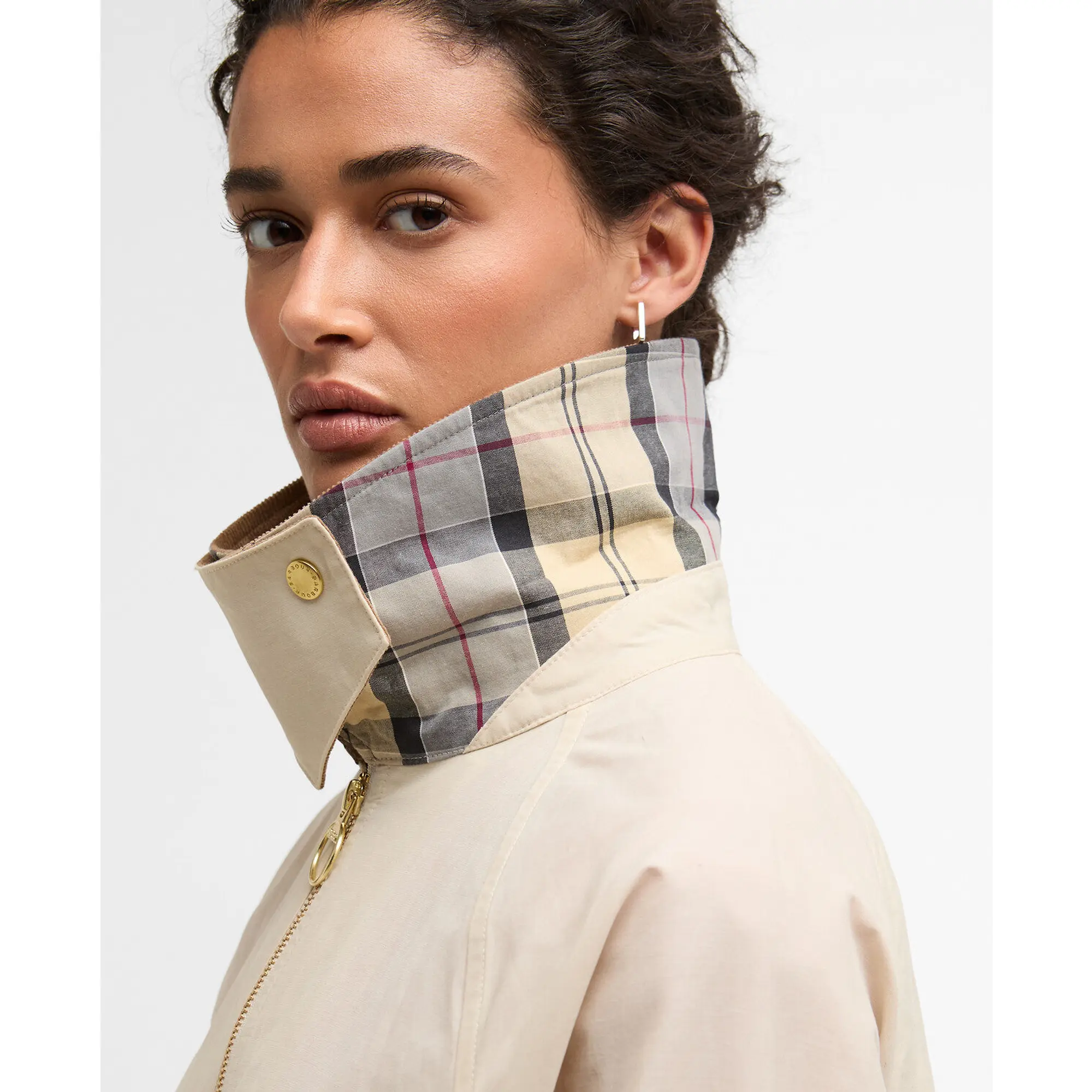 Product image 7 of 8 of Barbour Women's Icons Spey Showerproof Jacket - Jasmine/Dress