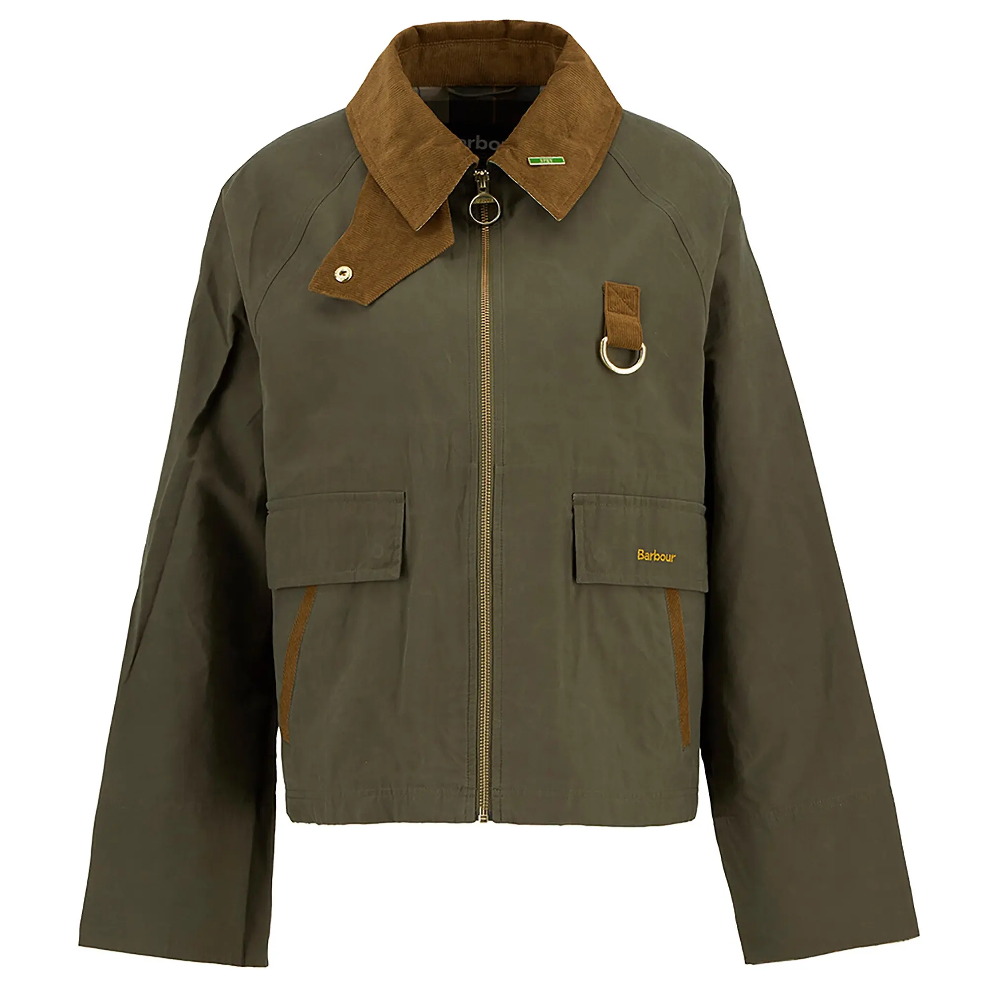 Product image 1 of 6 of Barbour Women's Icons Spey Showerproof Jacket - Ivy Green/Ancient