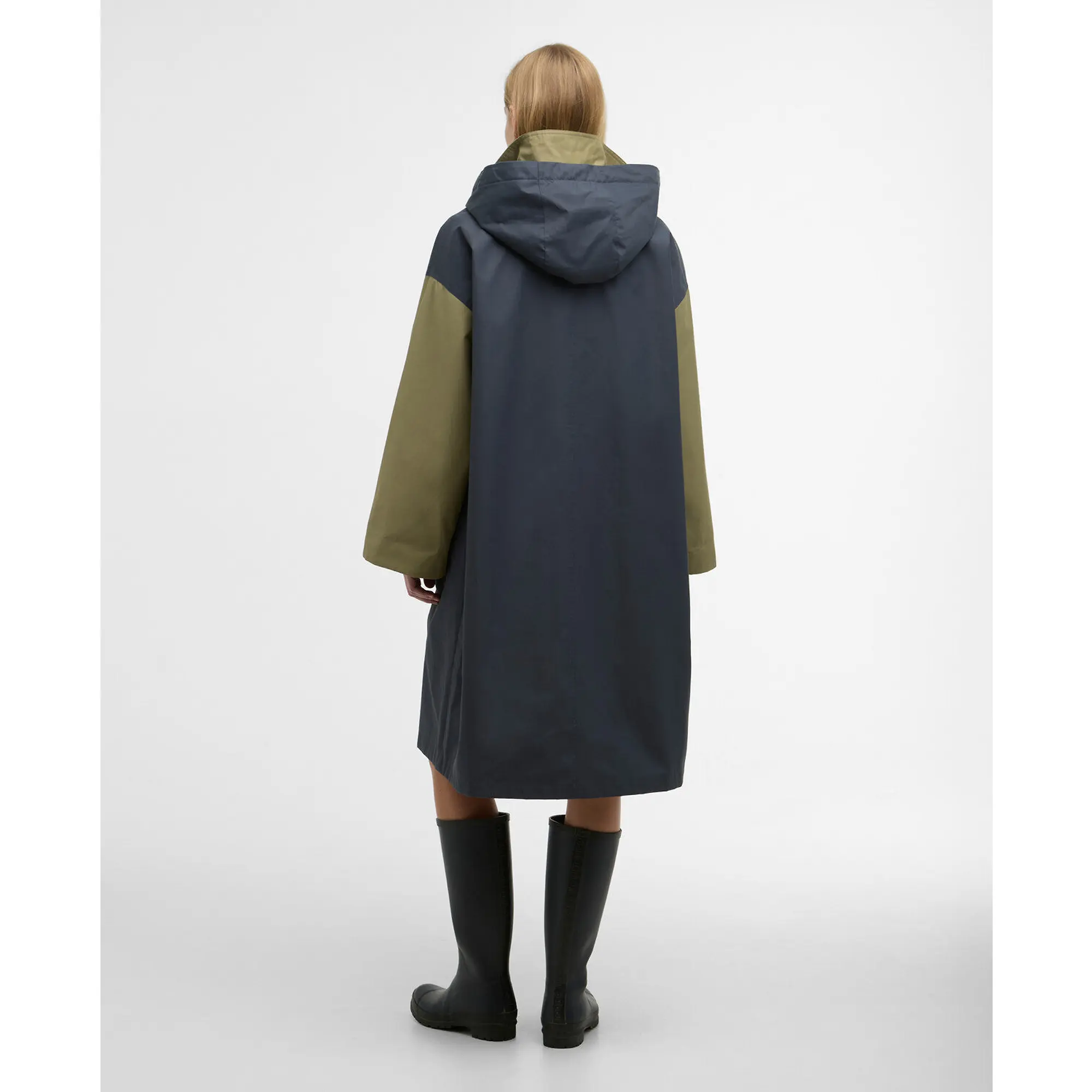 Product image 4 of 8 of Barbour Women's Blearigg Showerproof Jacket - Dusk Grey/Gardenia/Bleached Olive/Lilac Ash