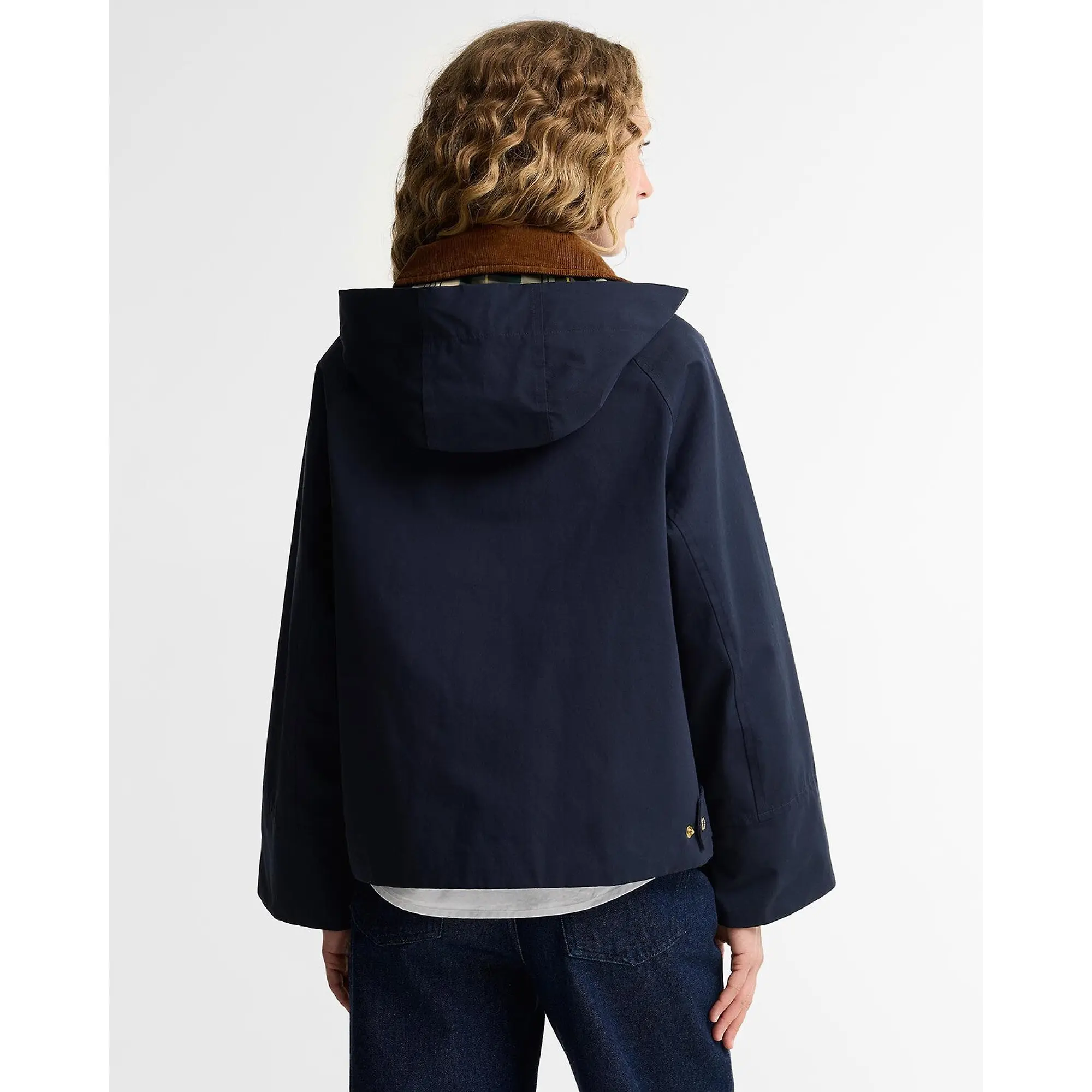 Product image 4 of 7 of Barbour Women's Terrington SP Quilted Jacket - Dark Navy / Shadow Classic