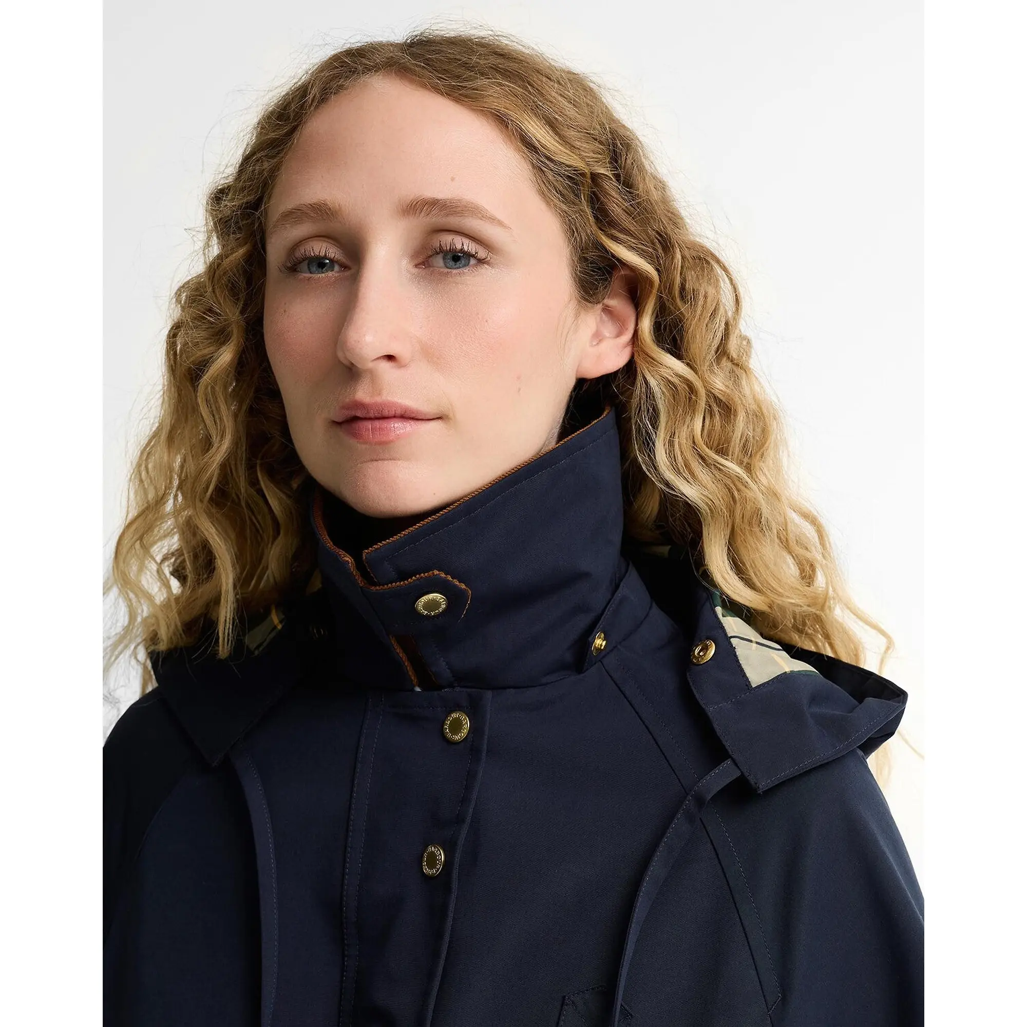 Product image 5 of 7 of Barbour Women's Terrington SP Quilted Jacket - Dark Navy / Shadow Classic