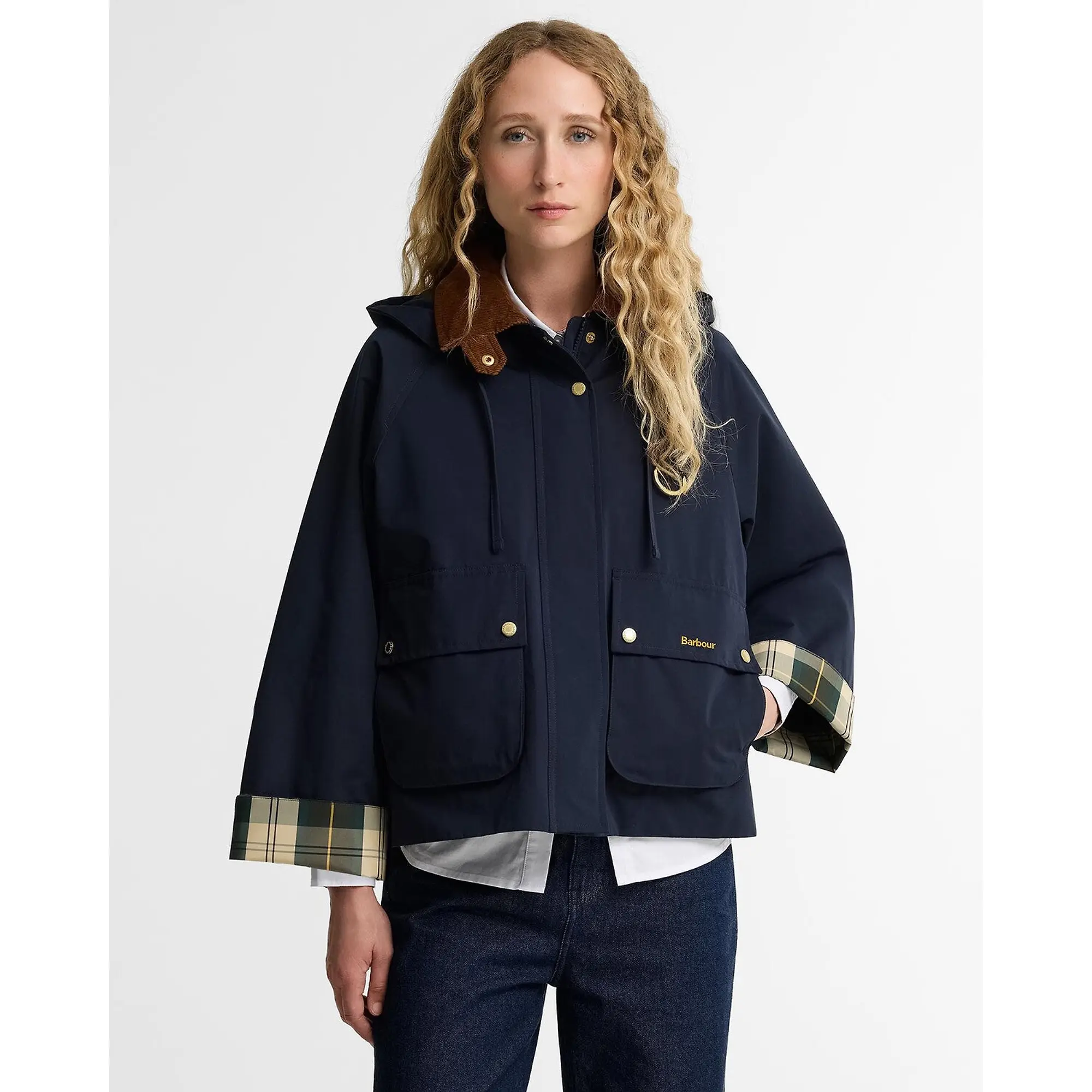 Product image 2 of 7 of Barbour Women's Terrington SP Quilted Jacket - Dark Navy / Shadow Classic