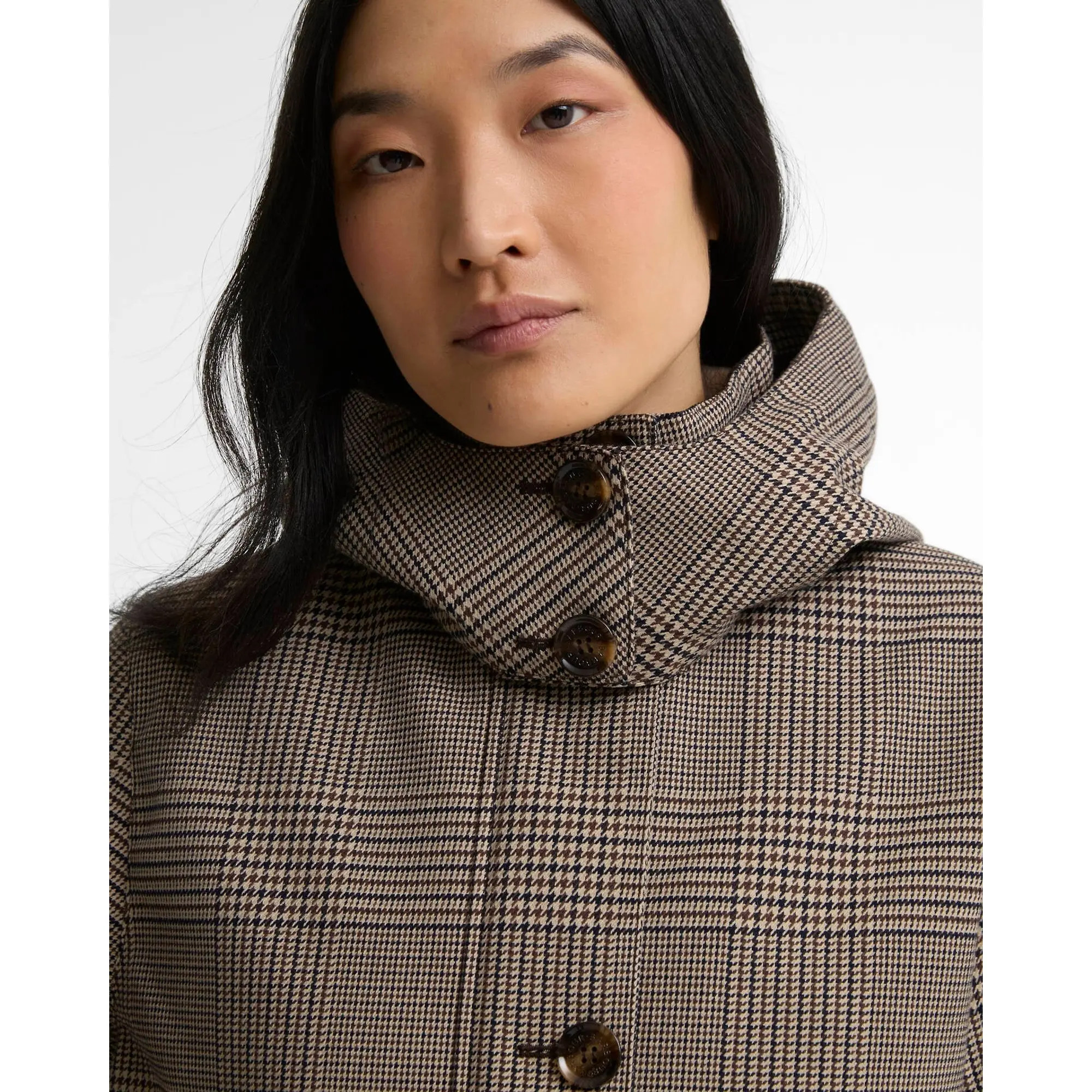 Product image 5 of 6 of Barbour Women's Connie Showerproof Jacket - Prince Of Wales Check