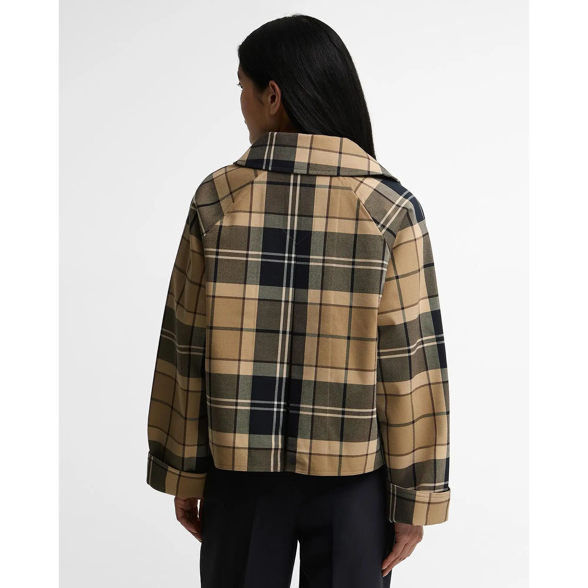 Product image 5 of 7 of Barbour Women's Delilah Check Jacket - Birchwood Dress