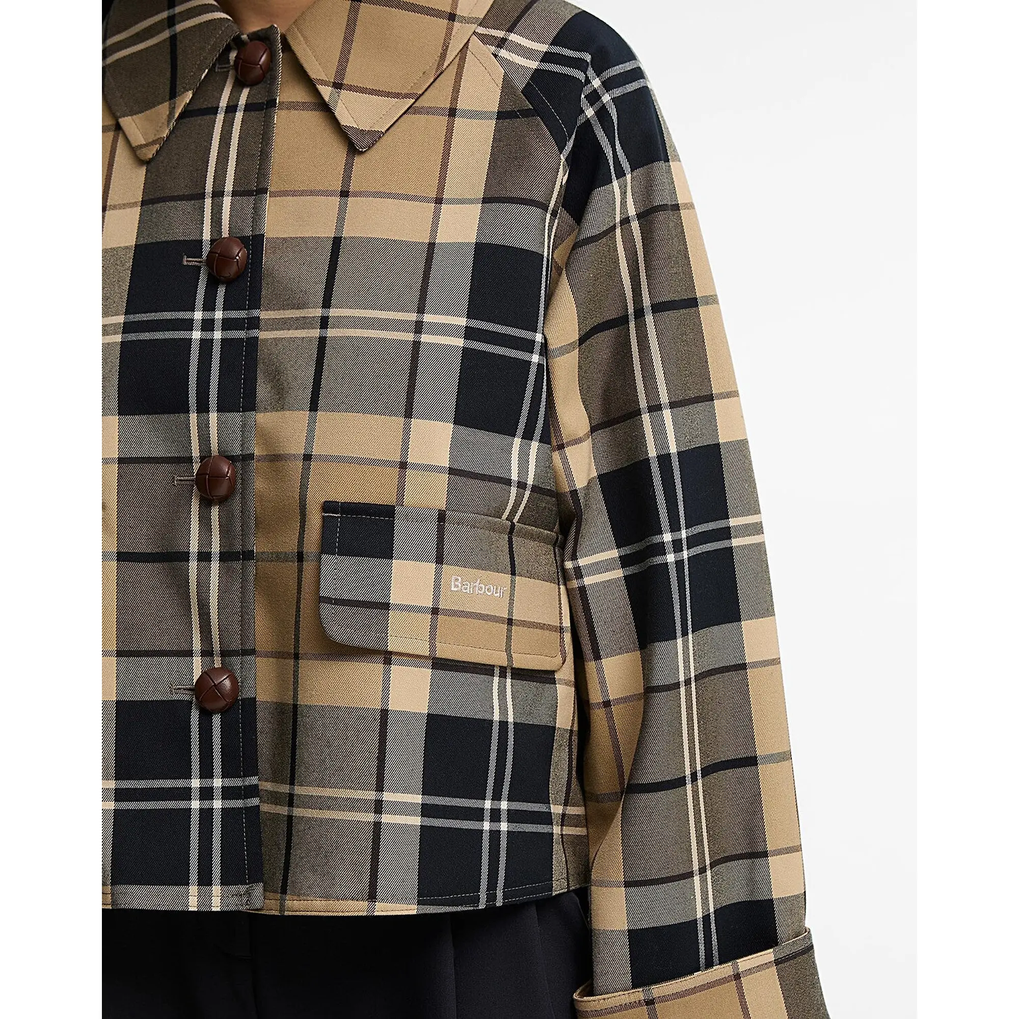 Product image 7 of 7 of Barbour Women's Delilah Check Jacket - Birchwood Dress
