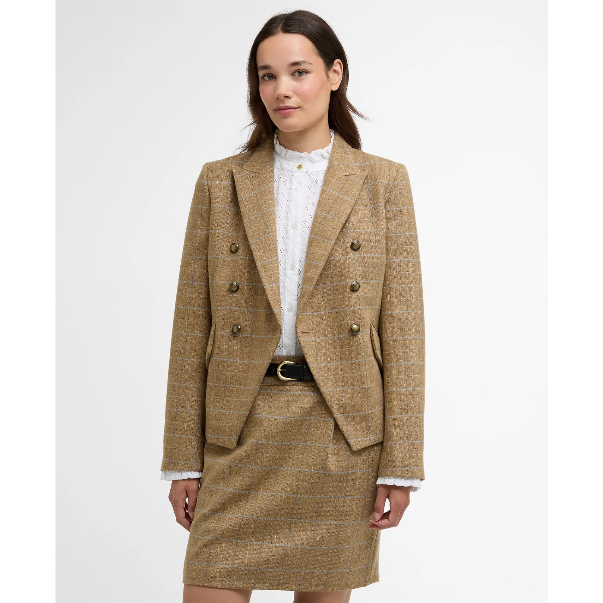 Product image 2 of 8 of Barbour Women's Wisteria Tailored Blazer - Soft Blue
