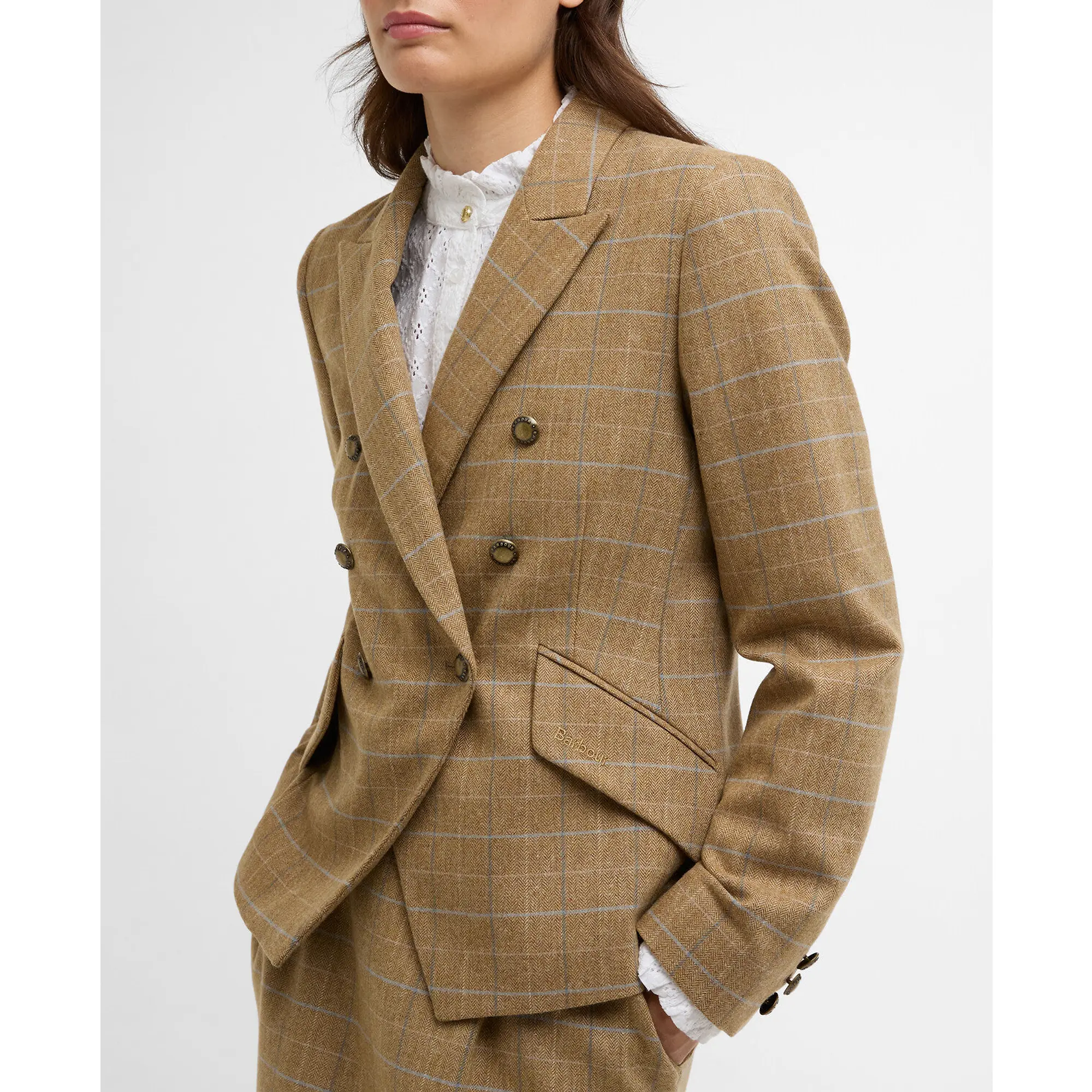 Product image 7 of 8 of Barbour Women's Wisteria Tailored Blazer - Soft Blue