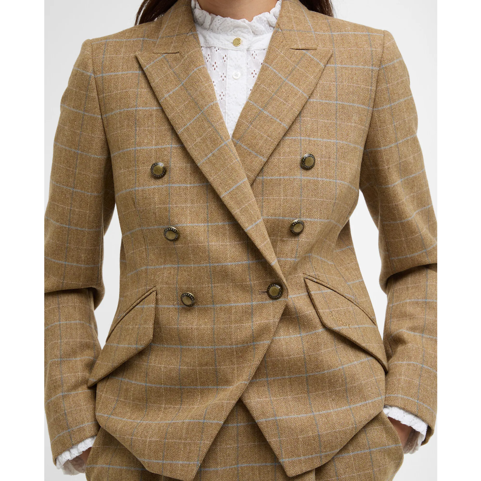 Product image 8 of 8 of Barbour Women's Wisteria Tailored Blazer - Soft Blue