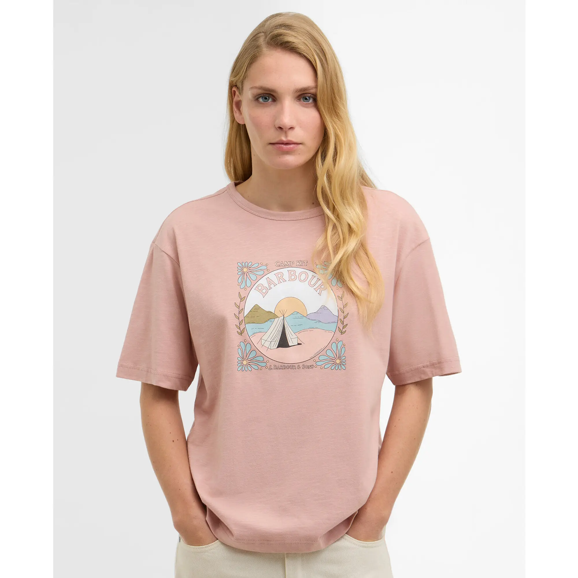 Product image 2 of 5 of Barbour Women's Orla T-Shirt - Gardenia
