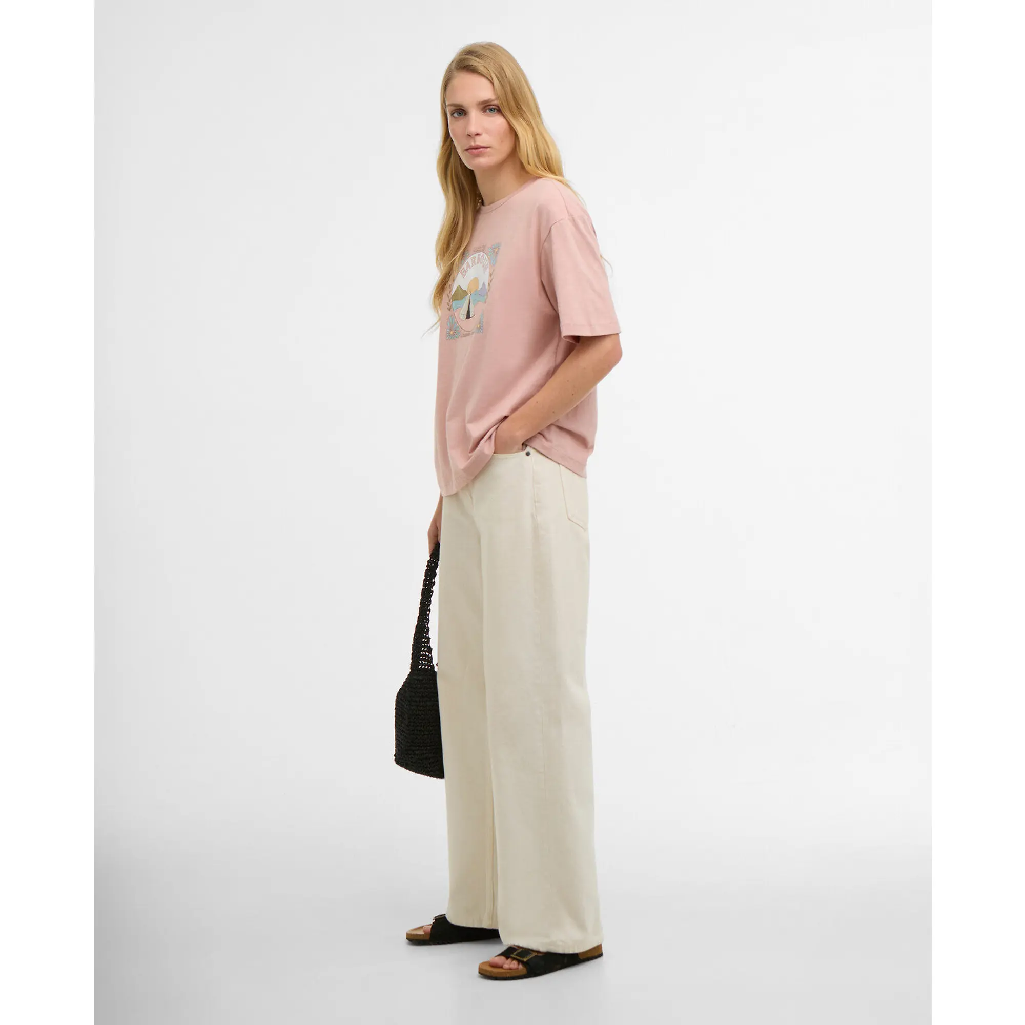 Product image 3 of 5 of Barbour Women's Orla T-Shirt - Gardenia