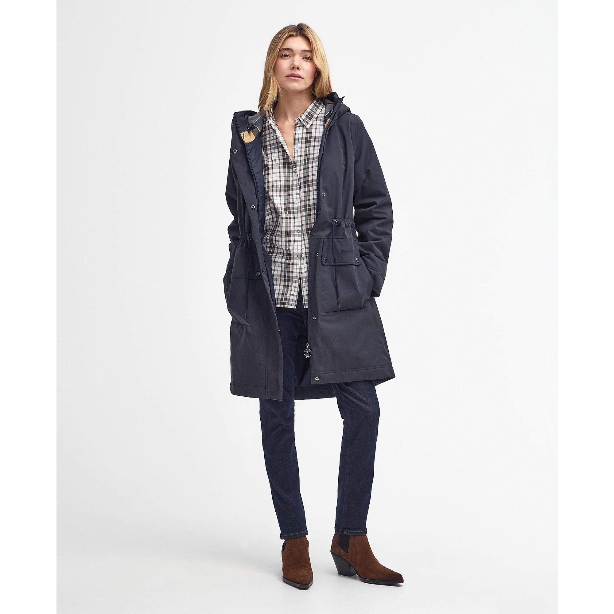 Barbour Women's Bowlees Jacket - Dark Navy | British Attire