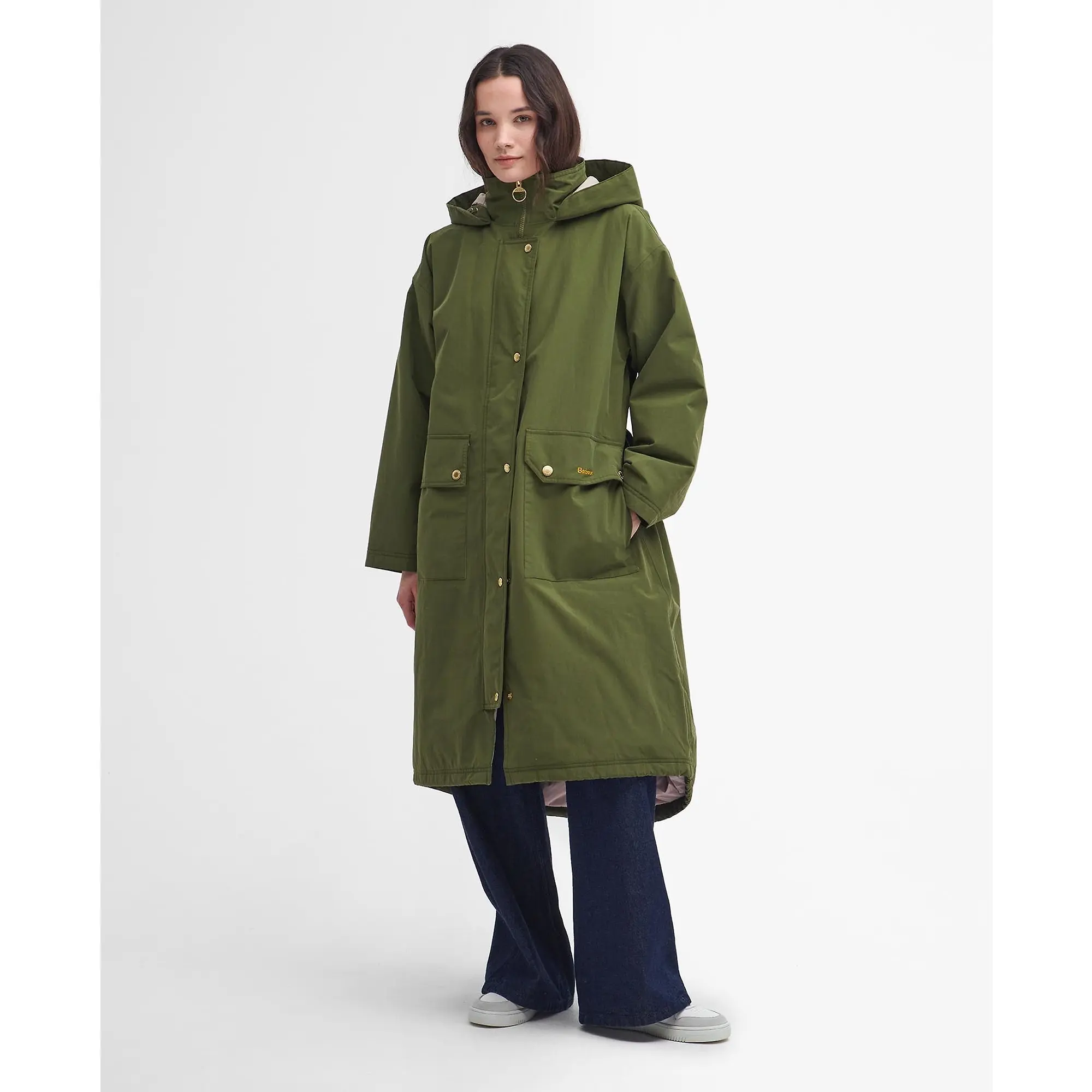 Product image 2 of 8 of Barbour Women's Marnie Waterproof Jacket - Dark Moss