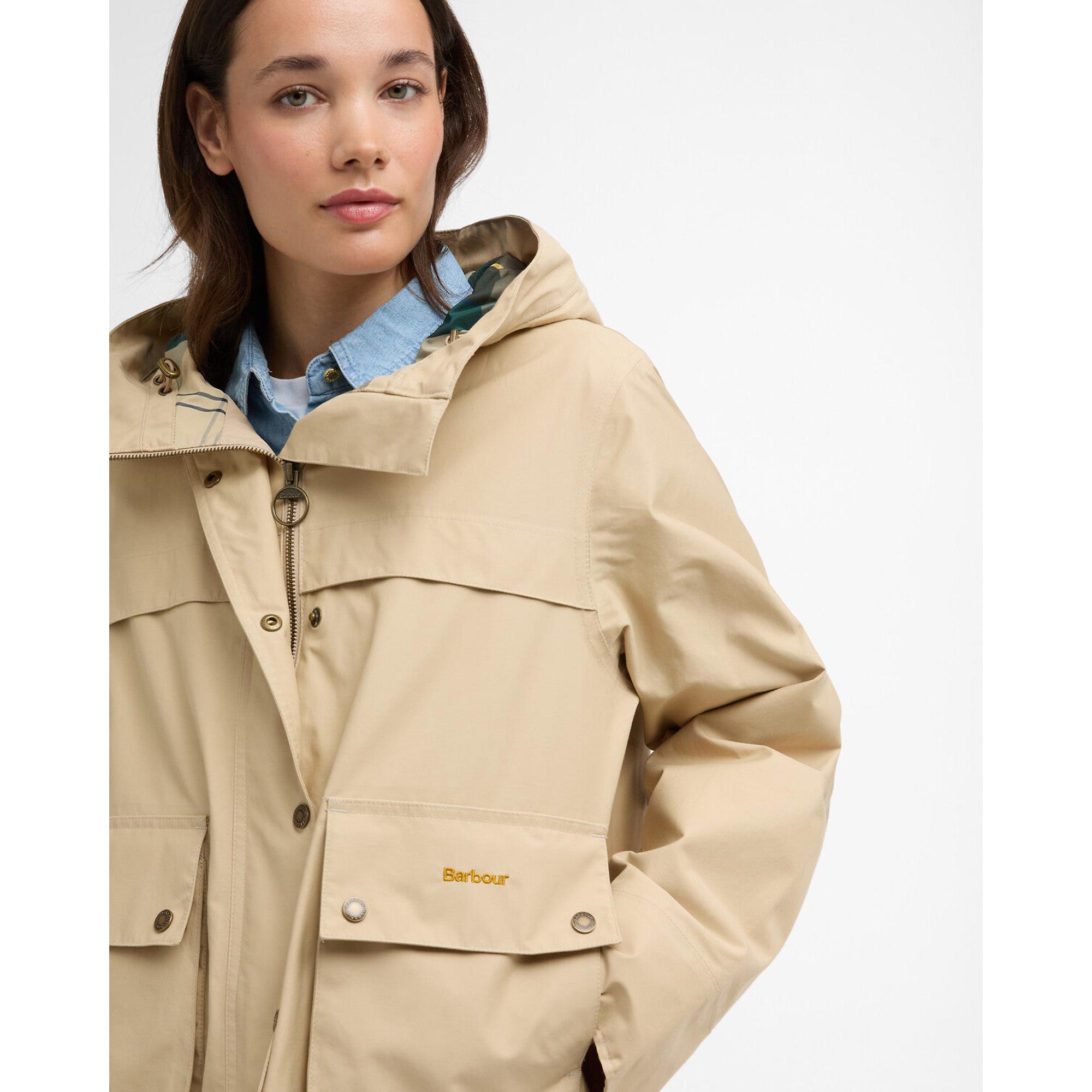 Barbour Women's Baythorpe Waterproof Jacket - Safari/Ancient