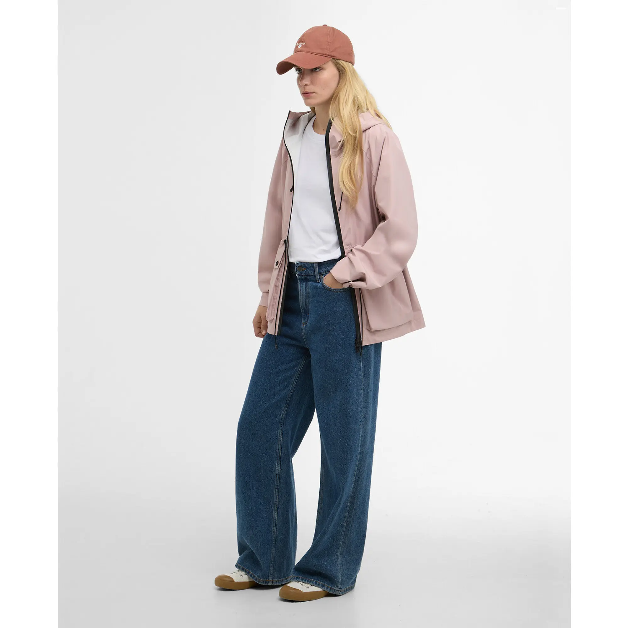 Product image 3 of 14 of Barbour Women's Dovecragg Waterproof Jacket - Gardenia / Fondant