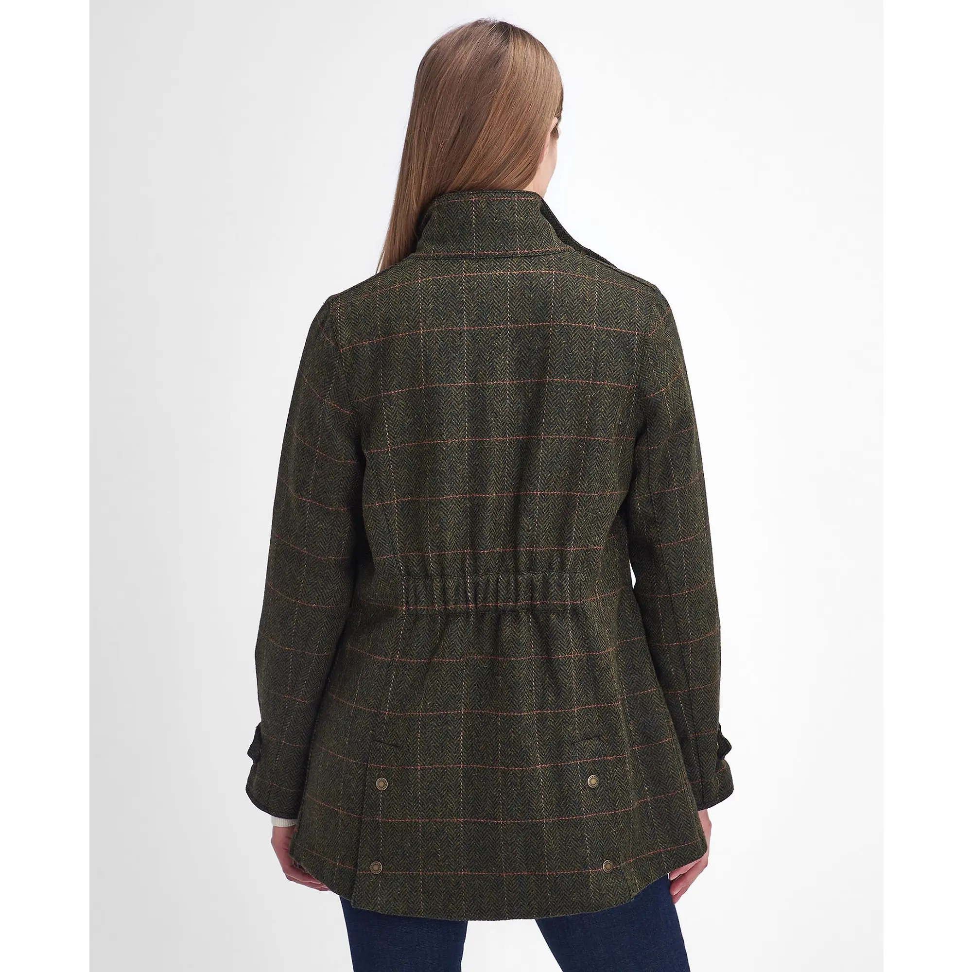 Product image 4 of 9 of Barbour Women's Fairfield Wool Jacket - Spiced Pumpkin