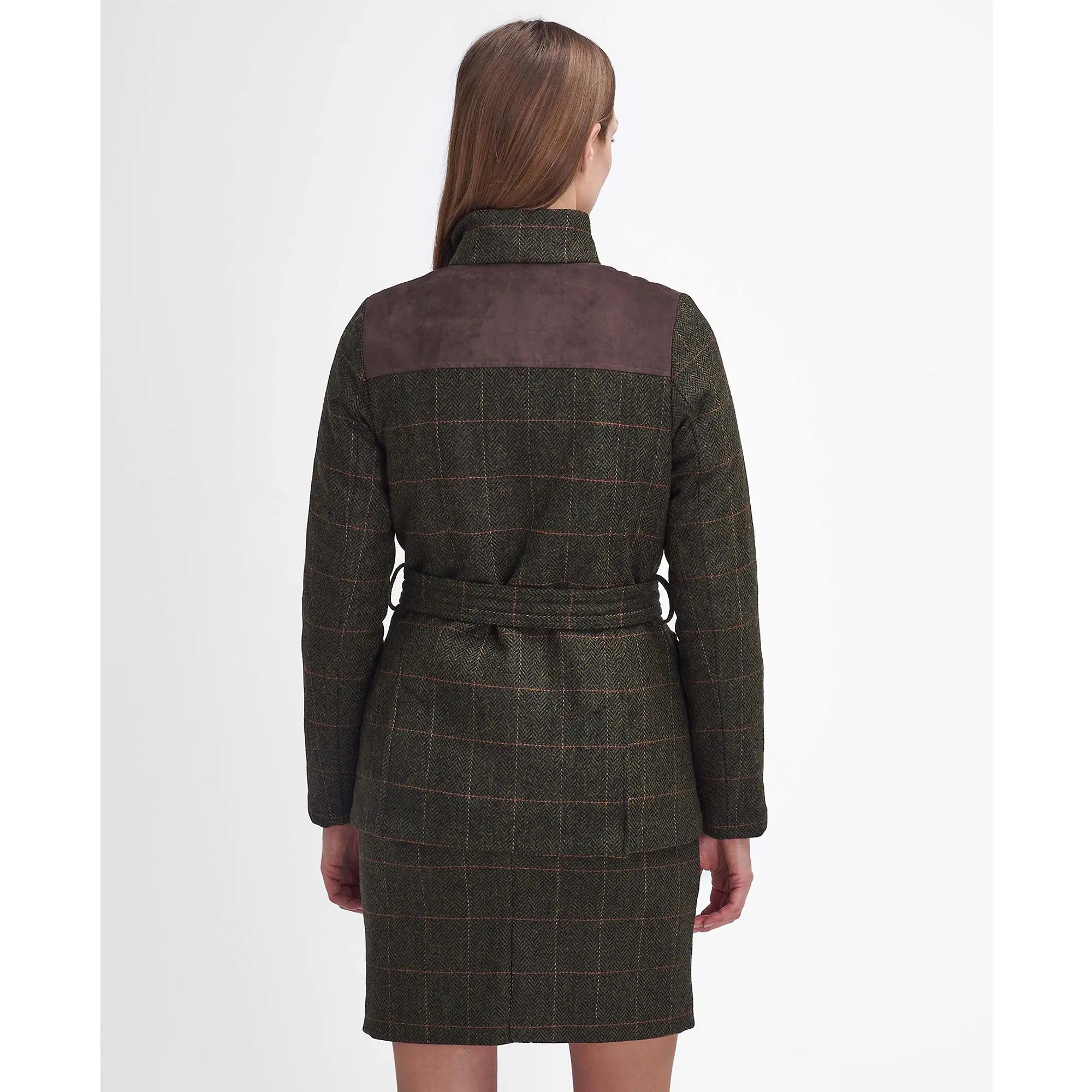 Product image 3 of 8 of Barbour Women's Hollie Wool Jacket - Spiced Pumpkin
