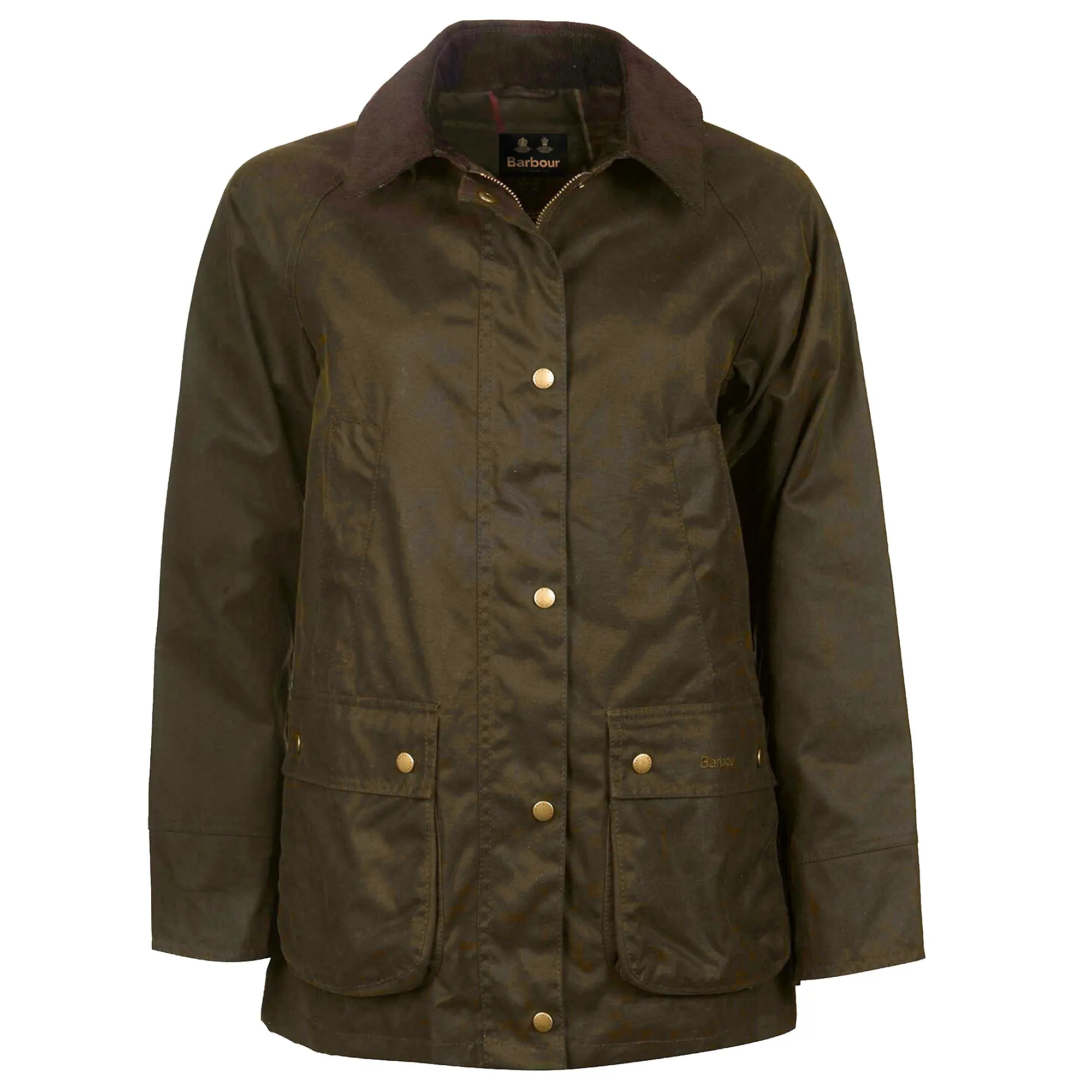 Product image 1 of 11 of Barbour Women's Acorn Wax Jacket - Olive