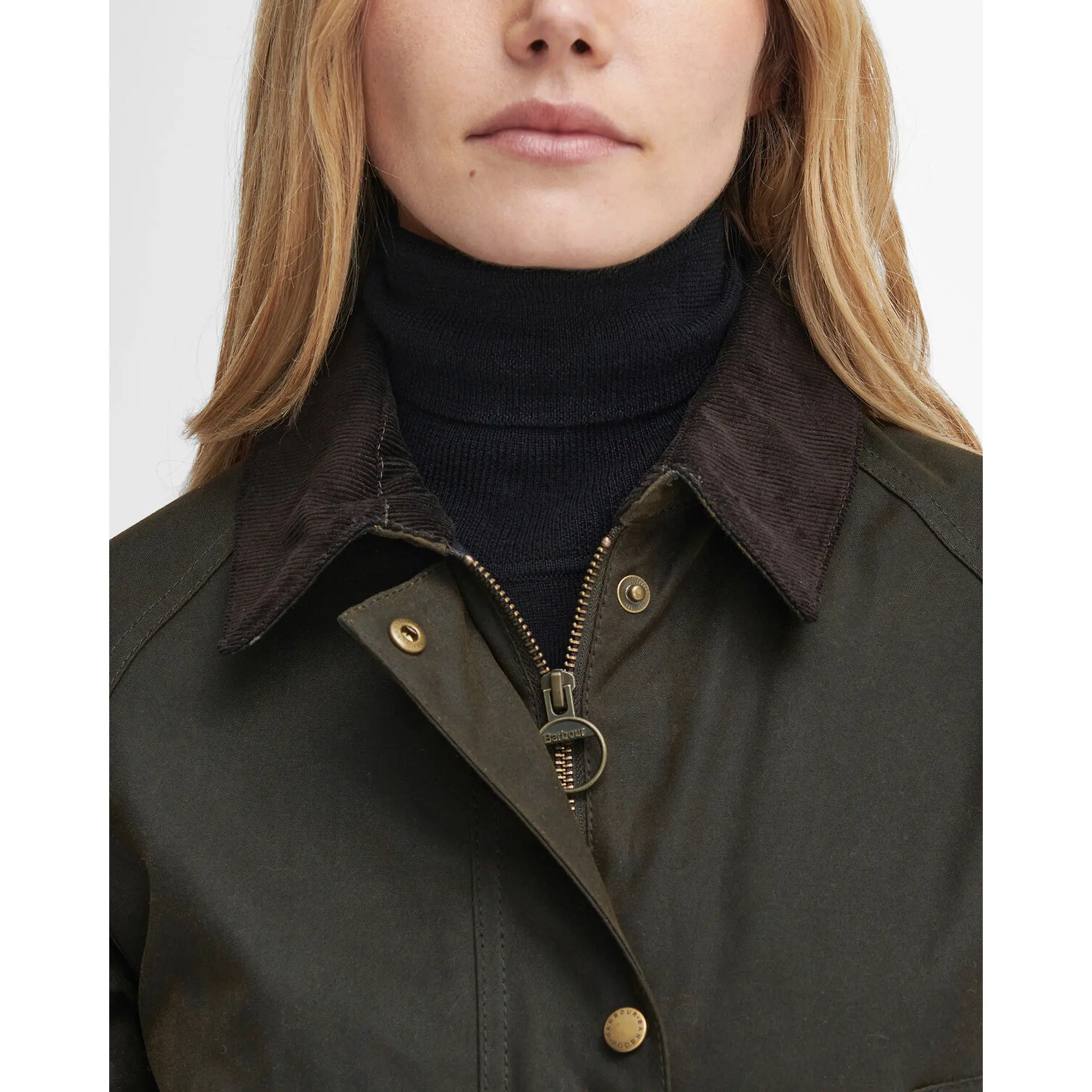 Product image 6 of 11 of Barbour Women's Acorn Wax Jacket - Olive