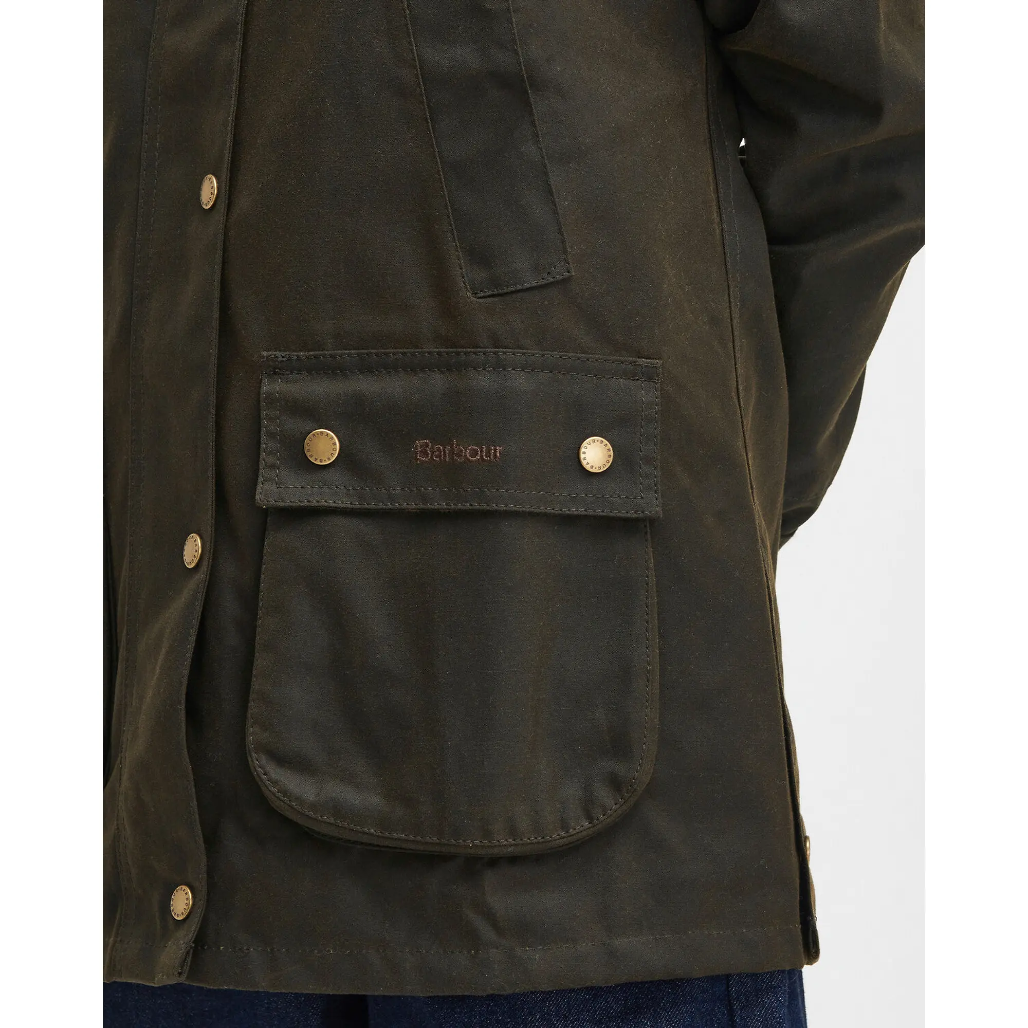 Product image 8 of 11 of Barbour Women's Acorn Wax Jacket - Olive