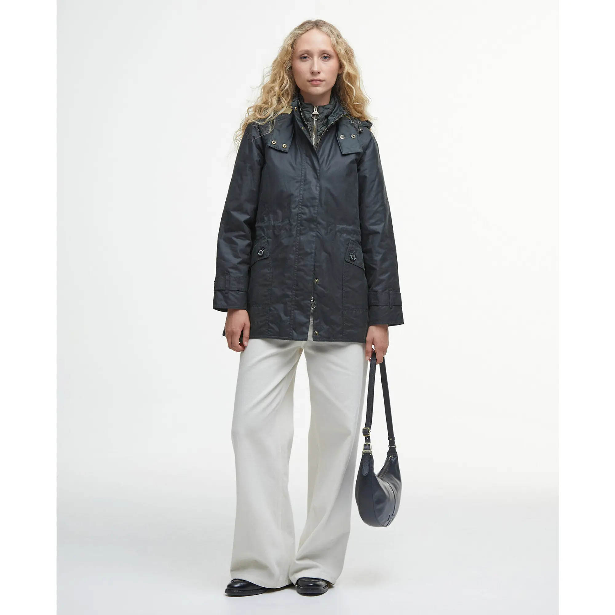 Product image 3 of 7 of Barbour Women's Cannich Waxed Jacket - Sage/Ancient