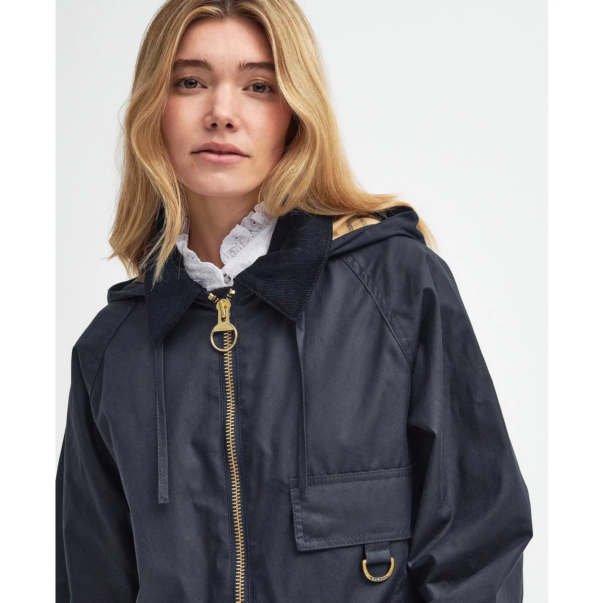 Product image 5 of 7 of Barbour Women's Highclere Wax Jacket - Navy