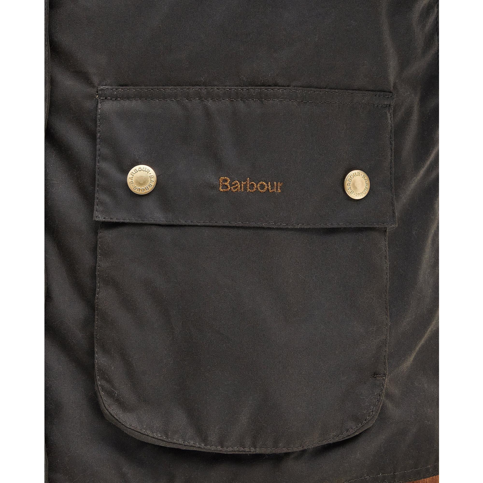 Barbour Women's Reighton Spey Wax Jacket - Olive | British Attire