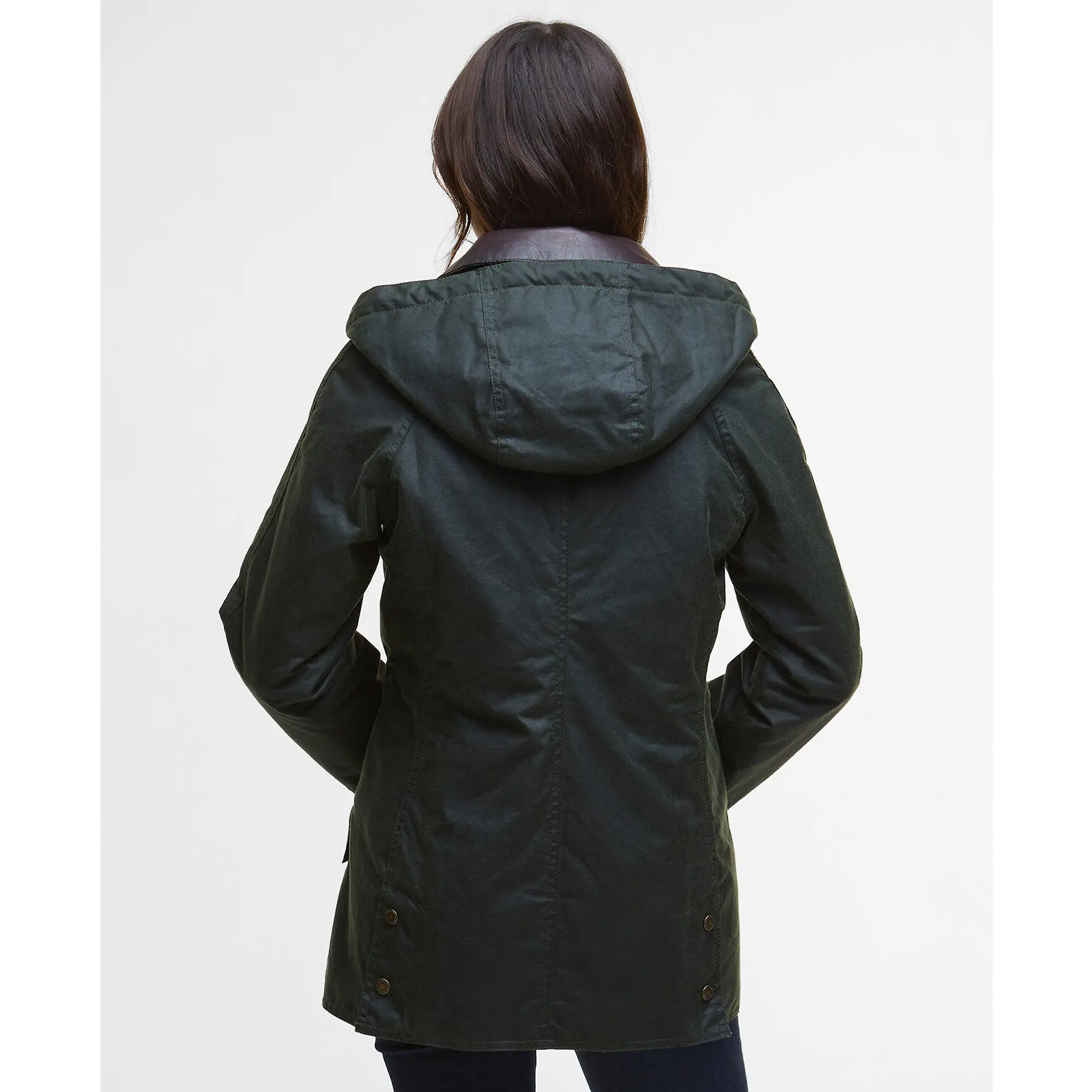 Product image 4 of 11 of Barbour Women's Ivy Wax Jacket - Fern