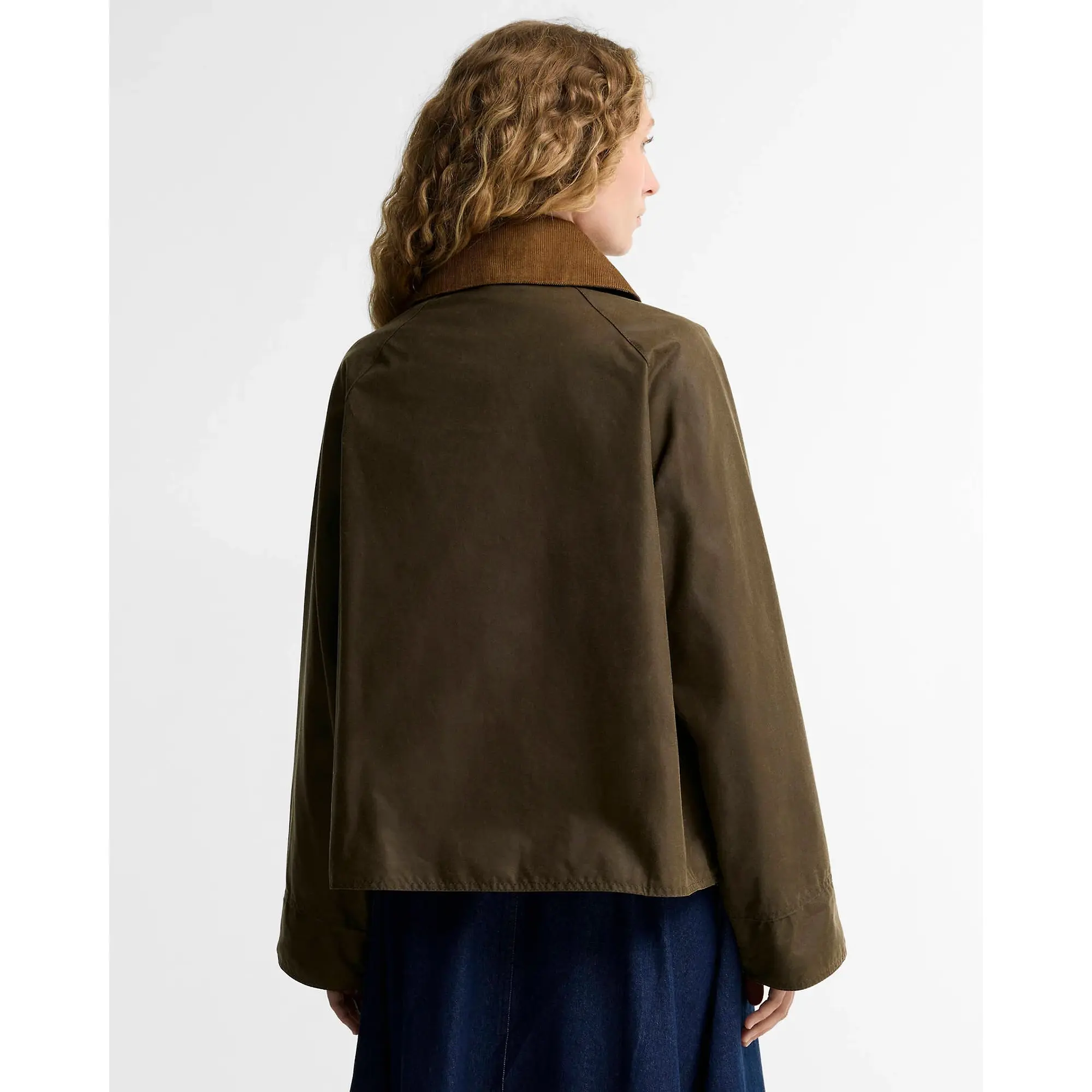 Product image 4 of 7 of Barbour Women's Icons Modern Spey Waxed Jacket - Beech / Birchwood