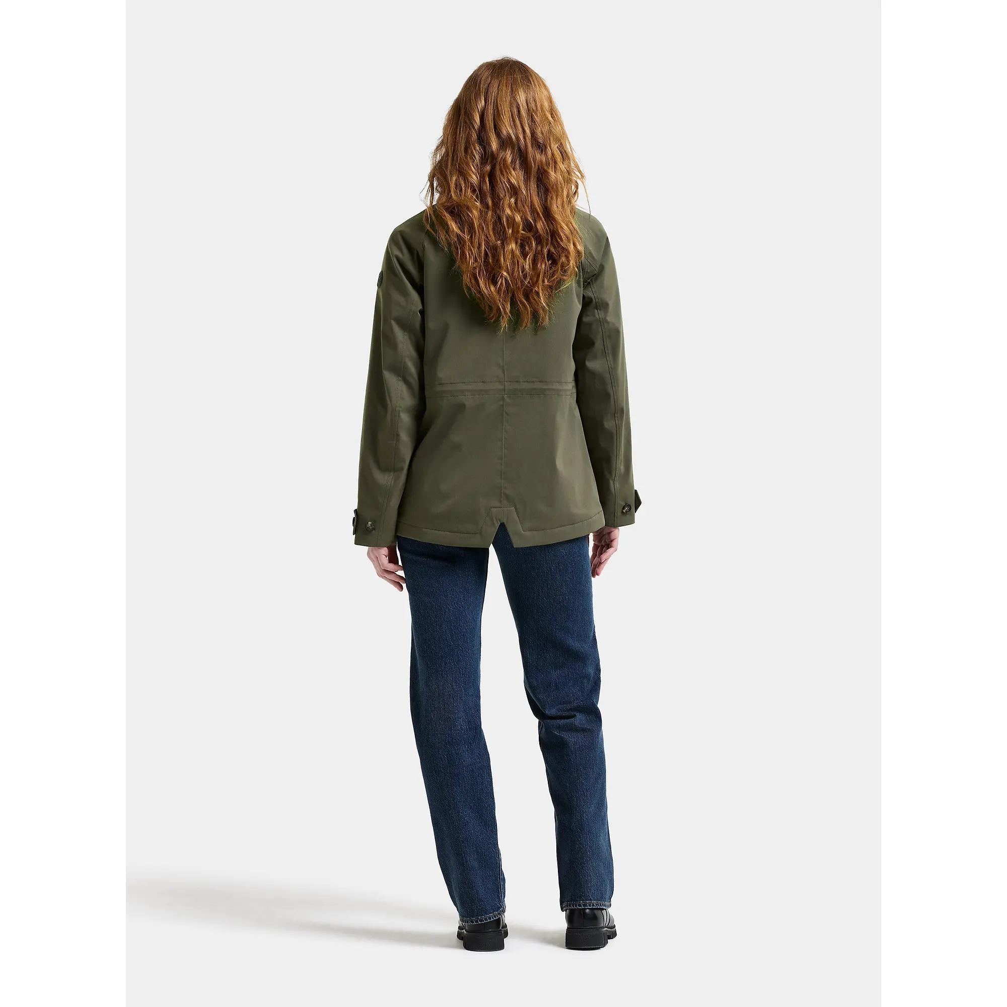 Product image 3 of 10 of Didriksons Women's Lynn Waterproof Jacket - Deep Green